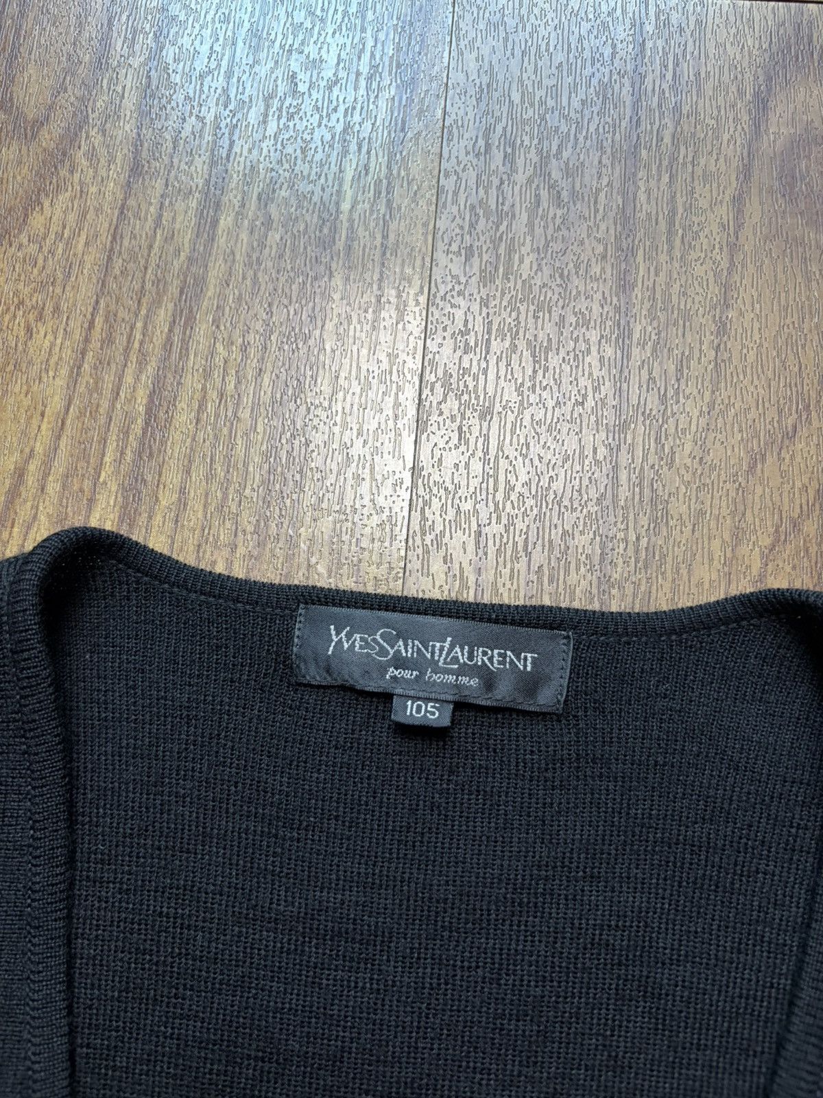 Yves Saint Laurent FREE TAX! Pour Homme Wool Knitted Buttoned Vest Size US M / EU 48-50 / 2 - 7 Thumbnail