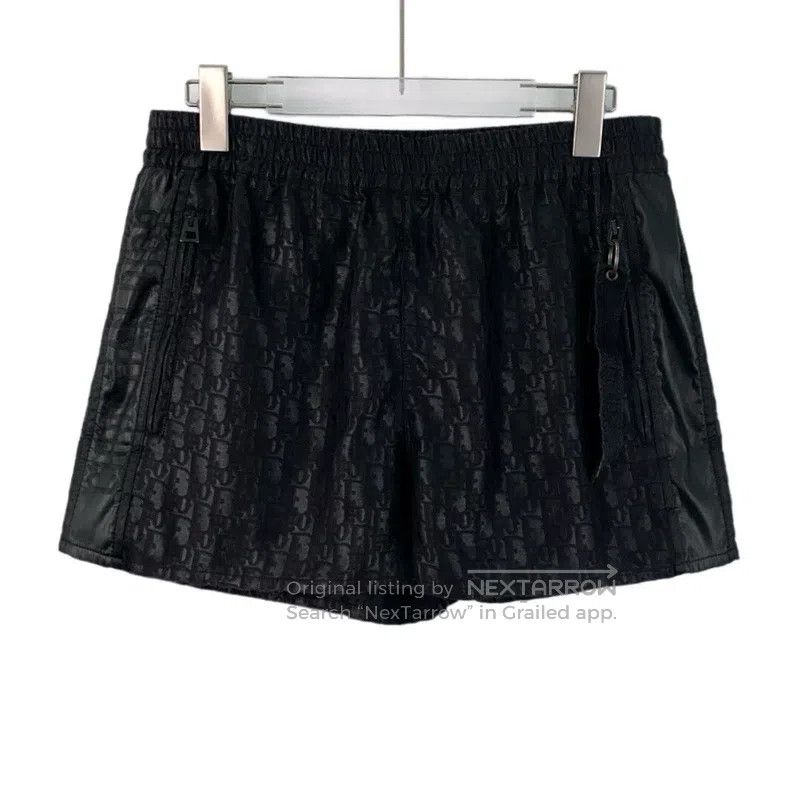 Dior Dior Black logo dark pattern full print cotton casual elas Size 24" / US 00 / IT 34 - 1 Thumbnail