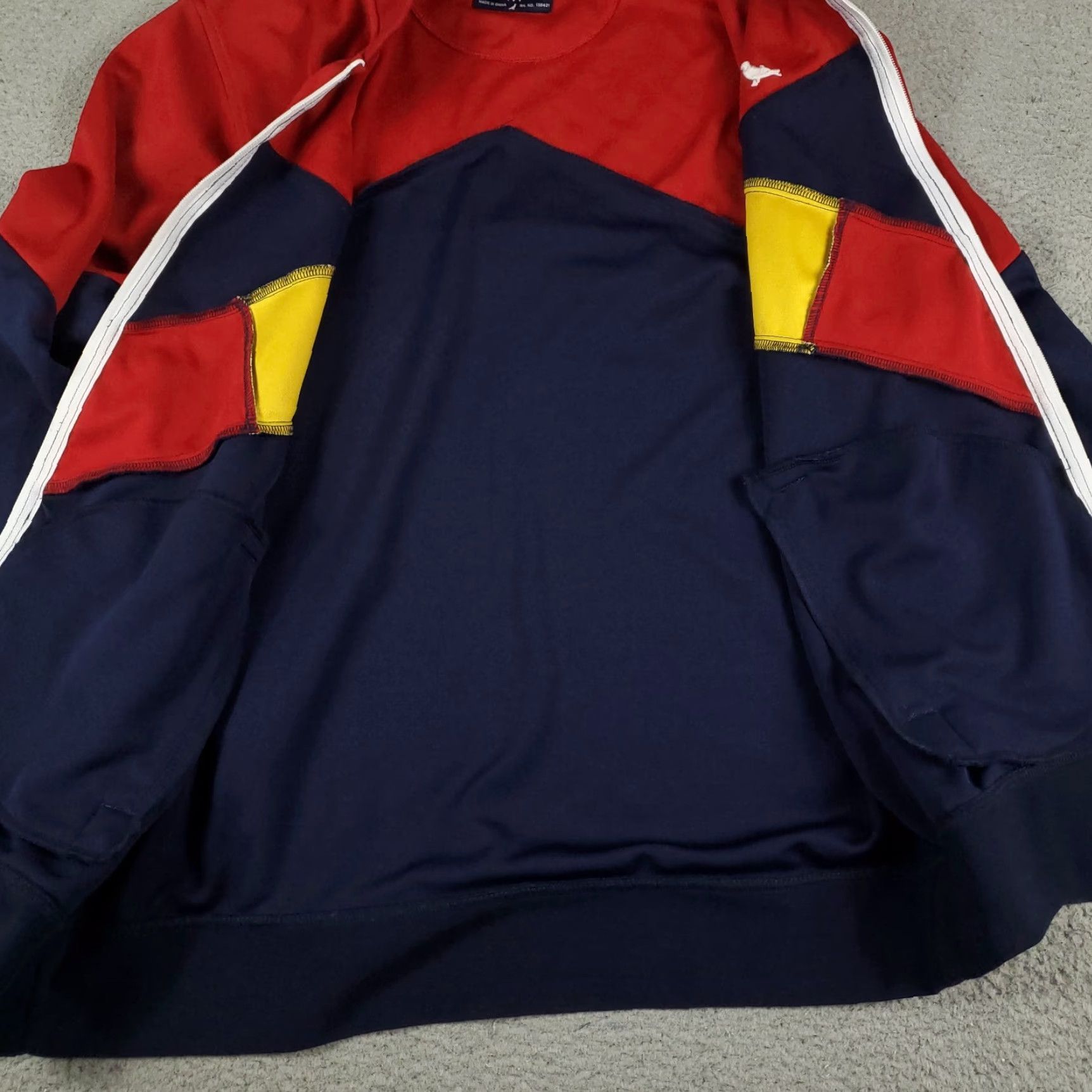 Vintage Staple Jacket Mens M Black Full Zip Track Jacket Poly Blend Breathable All Seasons Hooded Zip Up Sports Modern Outdoor Athletic Mens Clothing Size US M / EU 48-50 / 2 - 5 Thumbnail