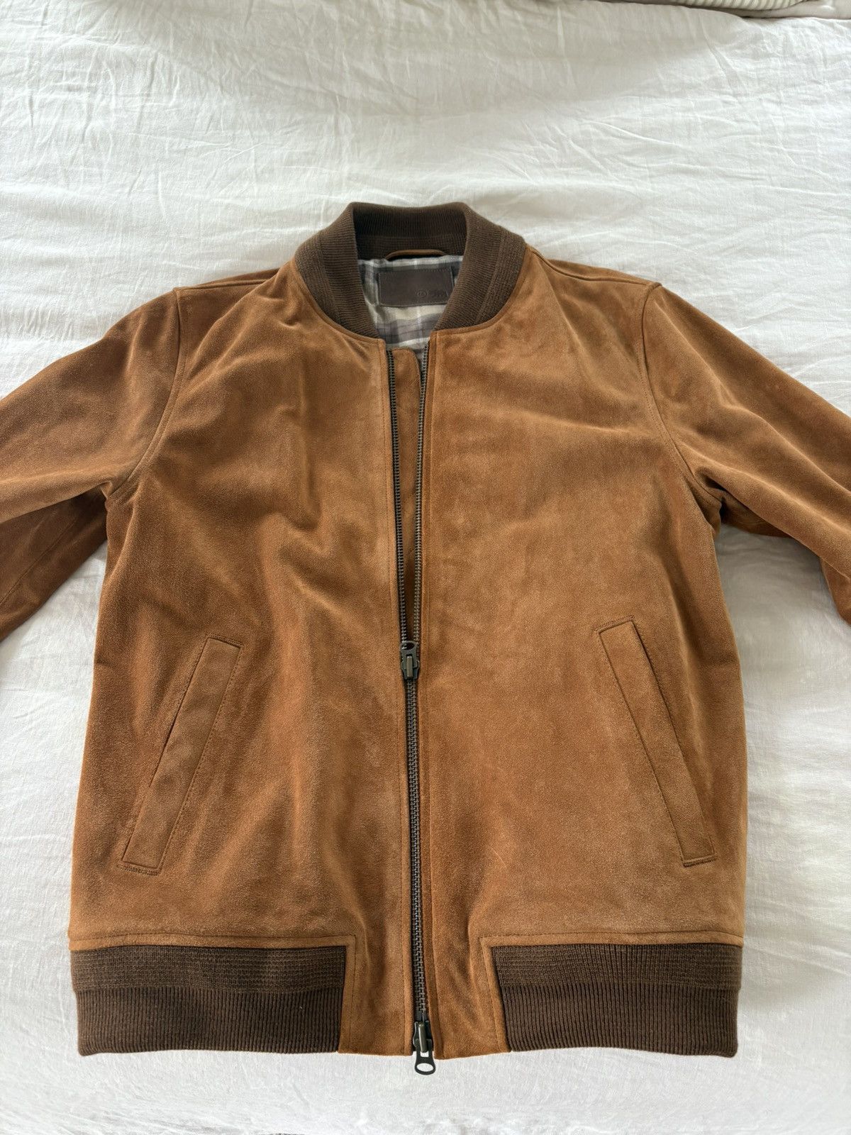 Taylor Stitch The Bomber Jacket in Sierra Suede Size US M / EU 48-50 / 2 - 2 Thumbnail