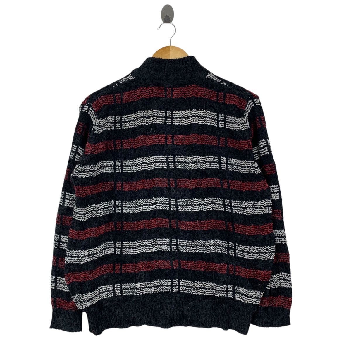 Kansai Yamamoto KANSAI YAMAMOTO Japanese Brand Stripes Knitwear Sweatshirt Size US M / EU 48-50 / 2 - 3 Thumbnail