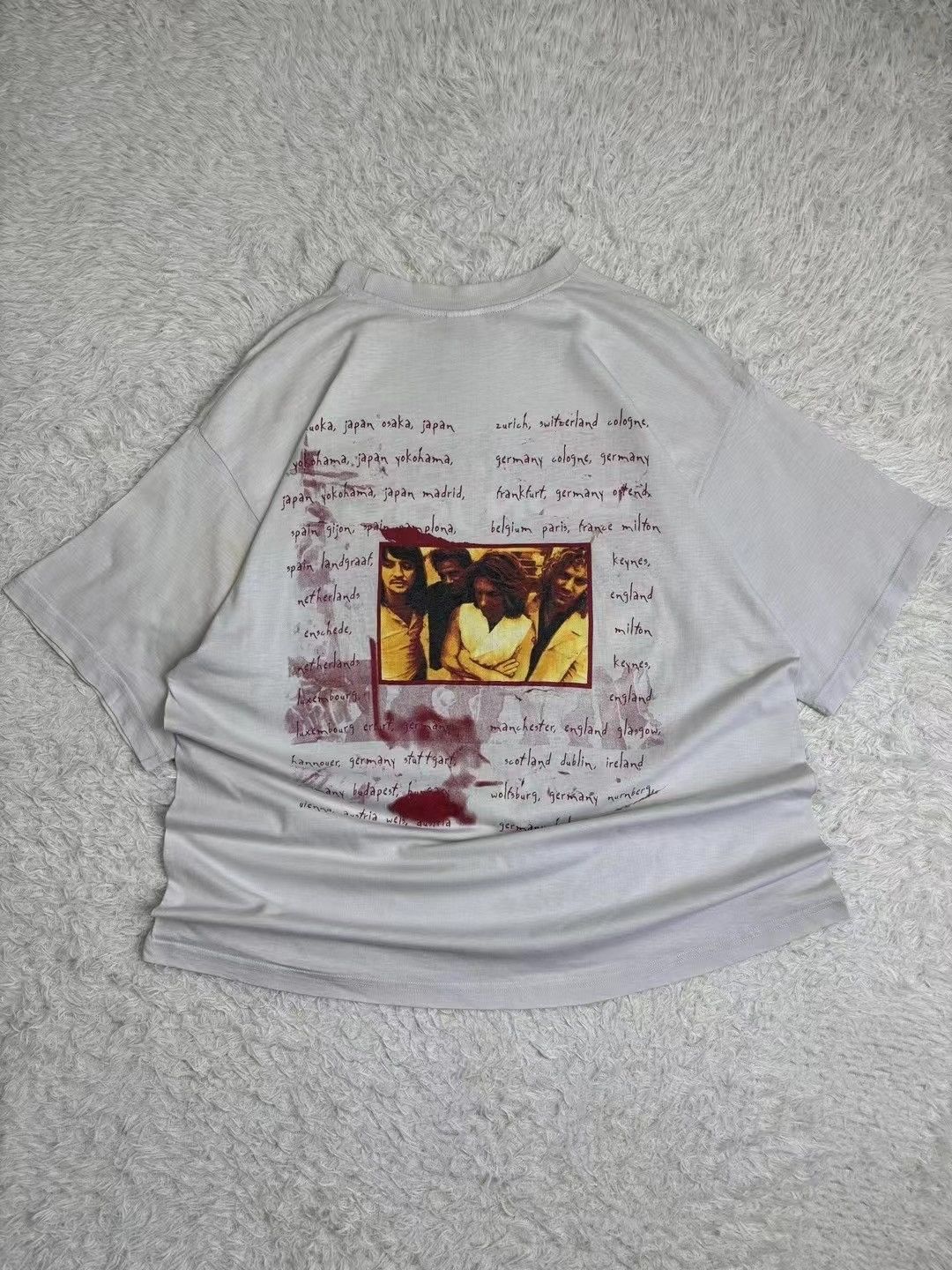 Vintage Vintage tee Bon Jovi 90s Band tee Size US XL / EU 56 / 4 - 6 Thumbnail