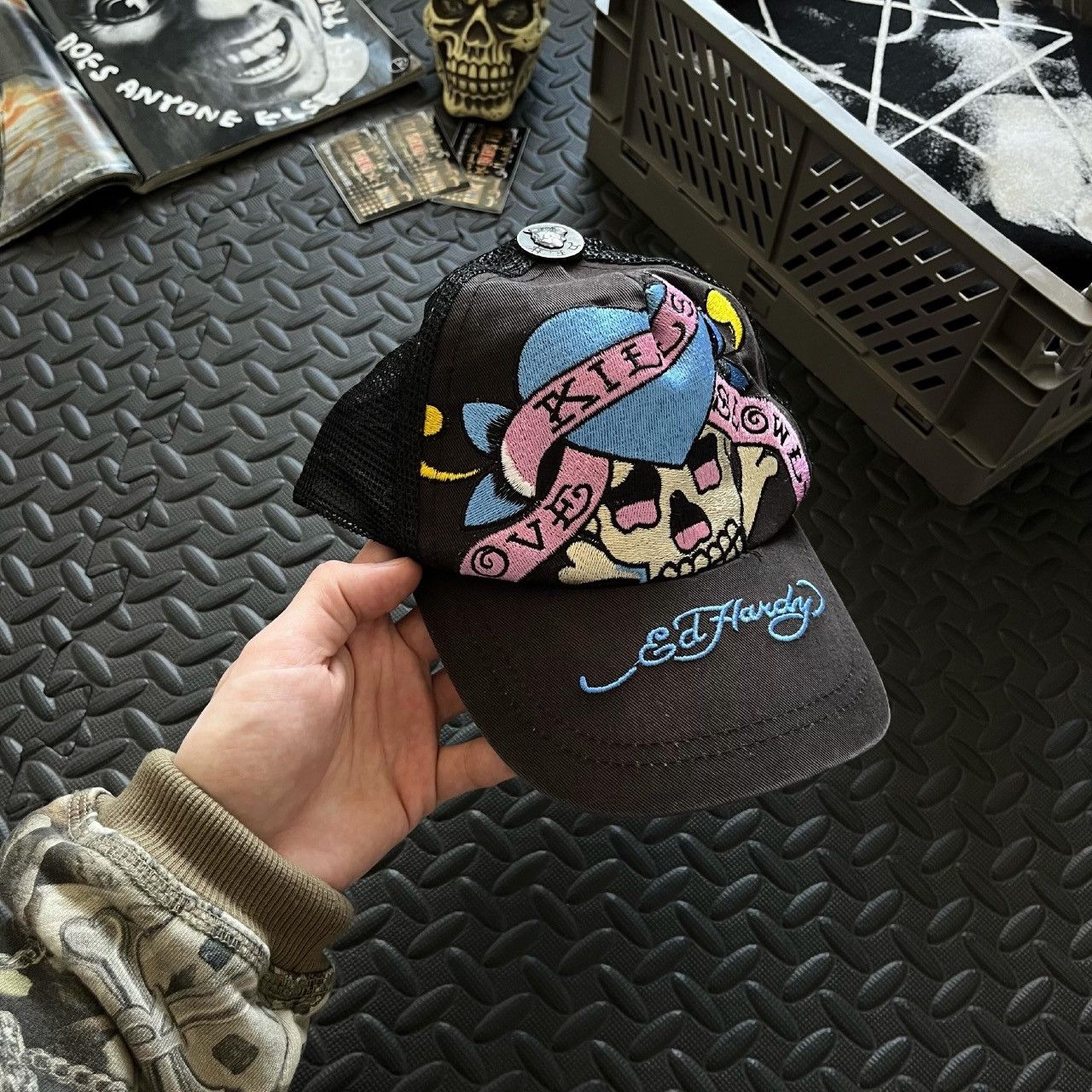 Ed Hardy VINTAGE CAP ED HARDY Size ONE SIZE - 7 Thumbnail