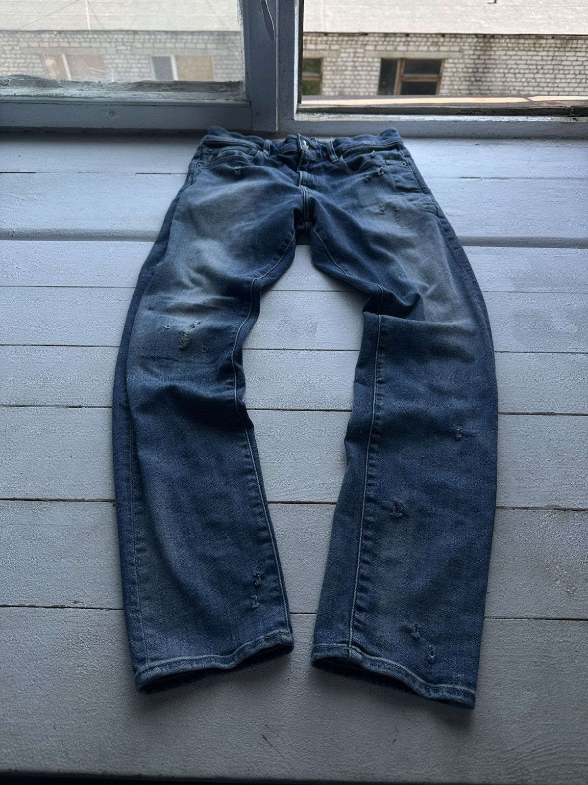 G-Star 🚨PUNK G STAR OPIUM SKINNY 96 BLUE MENS JEANS Y2k BIKER Size US 32 / EU 48 - 1 Thumbnail
