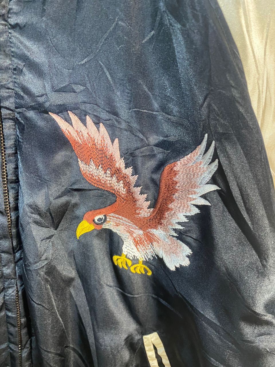 Japanese Brand × Vintage Vintage sukajan embroidered zipper jacket by hareiwa Size US L / EU 52-54 / 3 - 8 Thumbnail