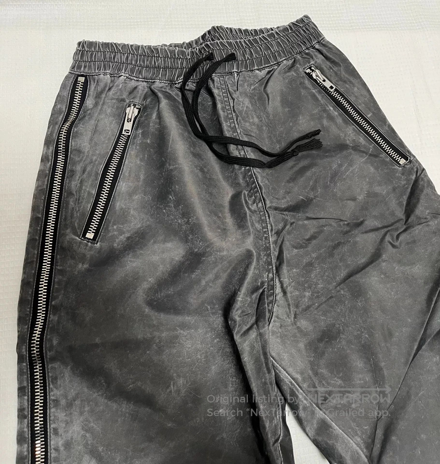 GRAILZ Grailz Gray Zipper Pants No.1. Size US 26 / EU 42 - 2 Thumbnail
