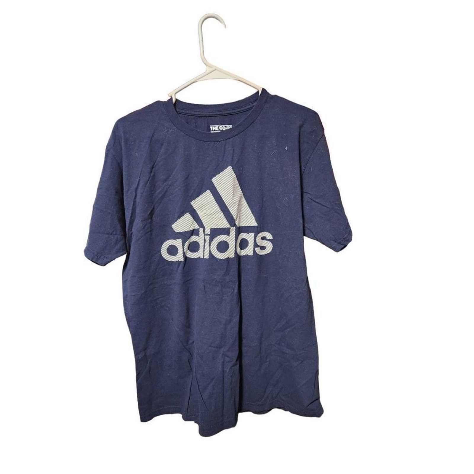 Adidas Adidas L blue shirt t-shirt Size US L / EU 52-54 / 3 - 5 Thumbnail