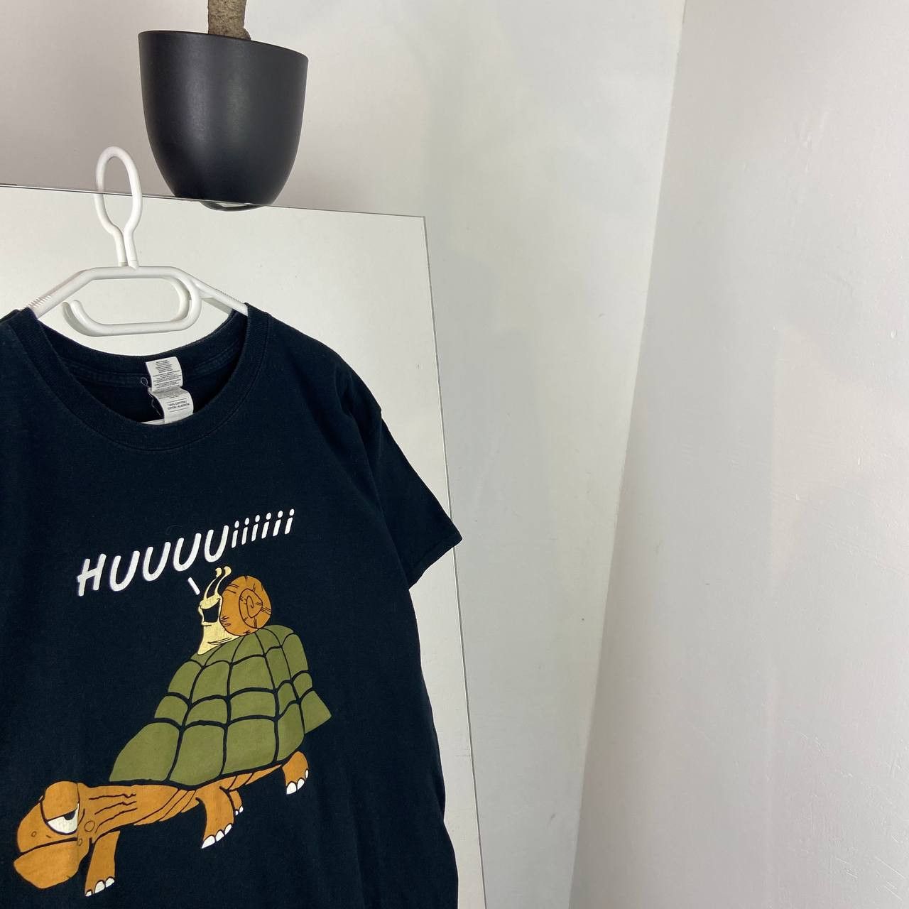 Vintage Snail Roflet Turtle Humor Vintage T-Shirt Size US L / EU 52-54 / 3 - 2 Thumbnail