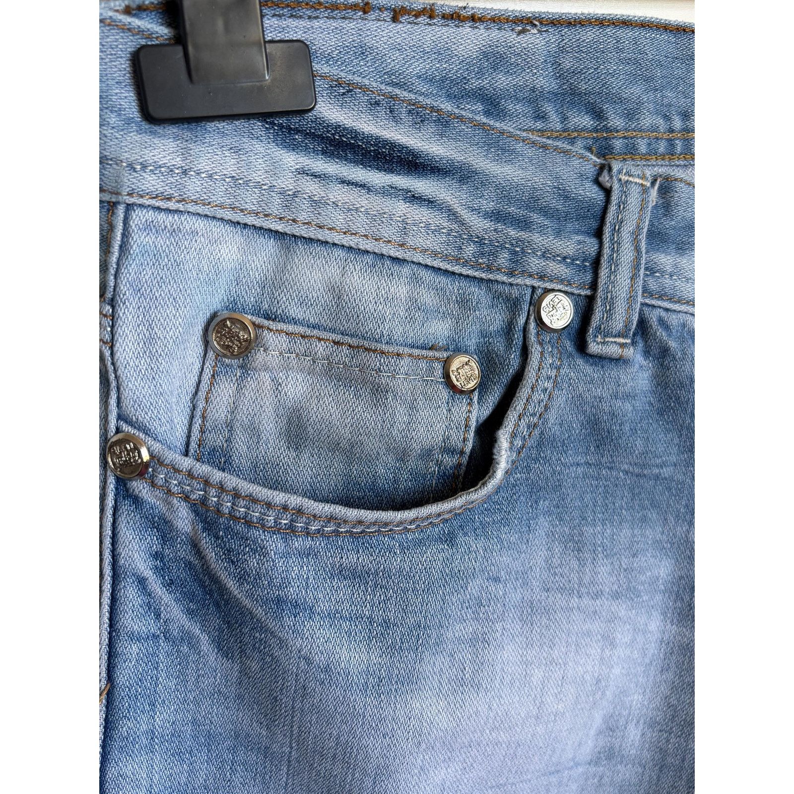 Levi's × Levi's Vintage Clothing × Vintage Levi's Red Tab Y2K ItalyMade Jeans W30 Button Fly Light Wash Size US 30 / EU 46 - 5 Thumbnail