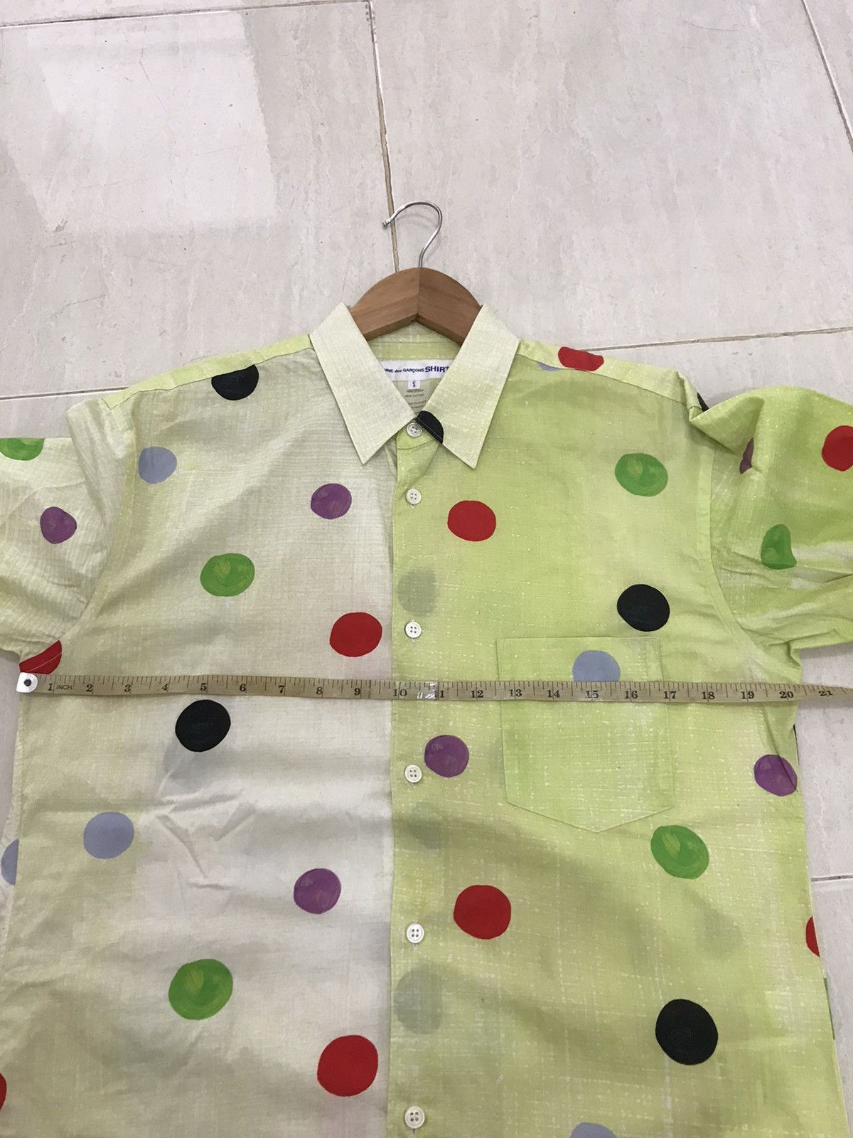 Comme des Garcons Comme des garcons Mary Heilmann Polkadot Shirt Size US S / EU 44-46 / 1 - 10 Thumbnail