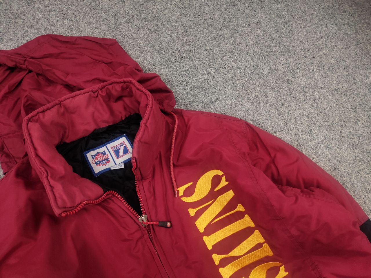 Logo 7 Vintage 90's Washington Redskins NFL Game Day Logo 7 Jacket Size US L / EU 52-54 / 3 - 4 Thumbnail