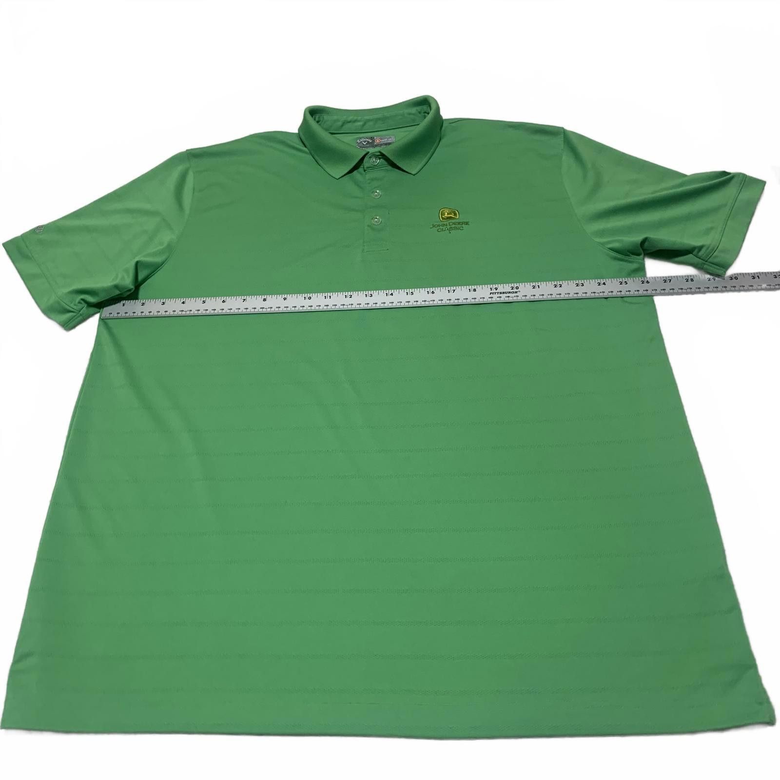 Other Callaway Opti-Dri John Deere Men's Size 2XL Green Polo Shirt Size US XXL / EU 58 / 5 - 4 Thumbnail