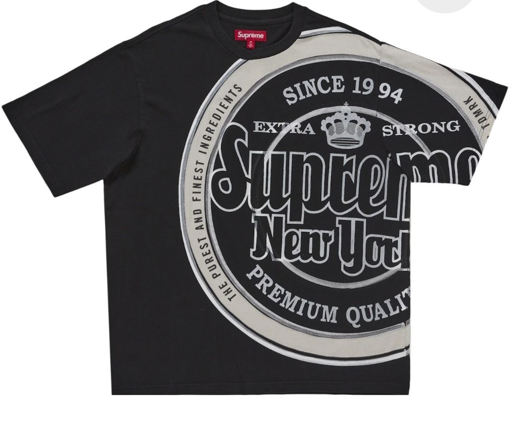 Supreme New Supreme Lager Short Sleeve - Black Size US L / EU 52-54 / 3 - 6 Thumbnail