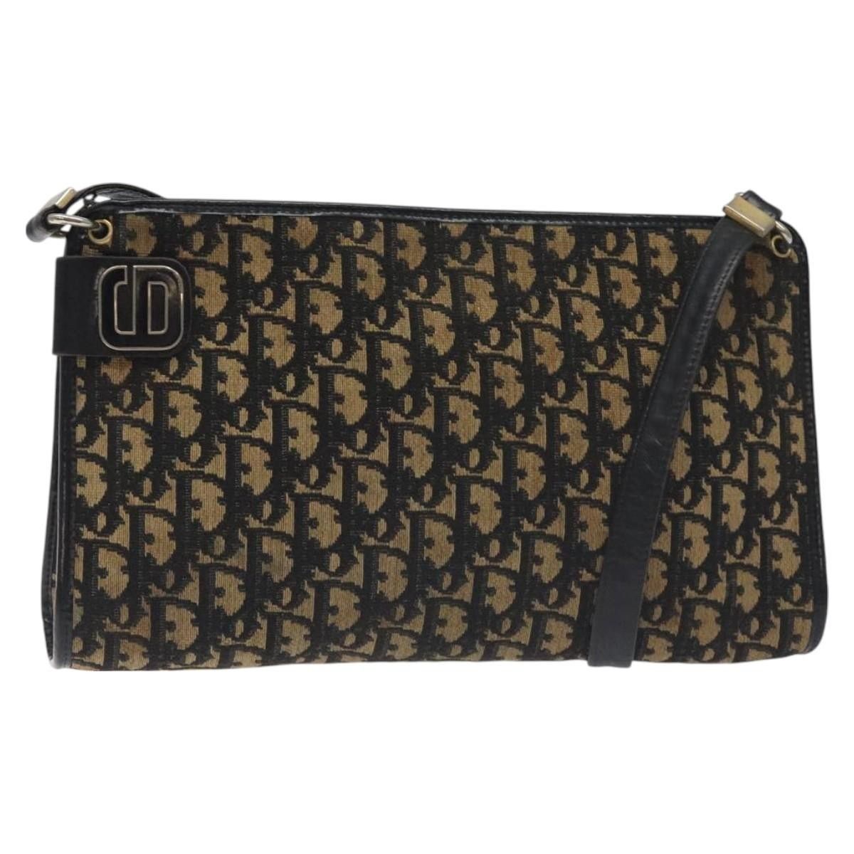 Dior Christian Dior Vintage Trotter Shoulder Bag Canvas Size ONE SIZE - 1 Thumbnail