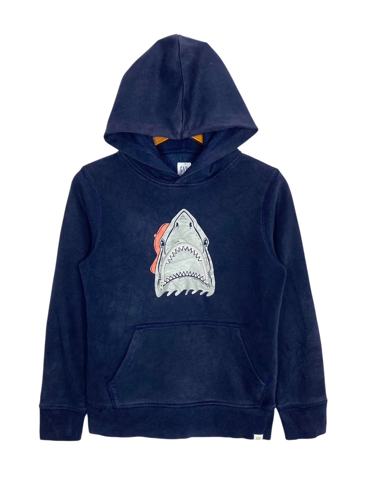 Gap Rare‼️ Gap Kids Hoodie Big Logo Shark Size US L / EU 52-54 / 3 - 1 Thumbnail