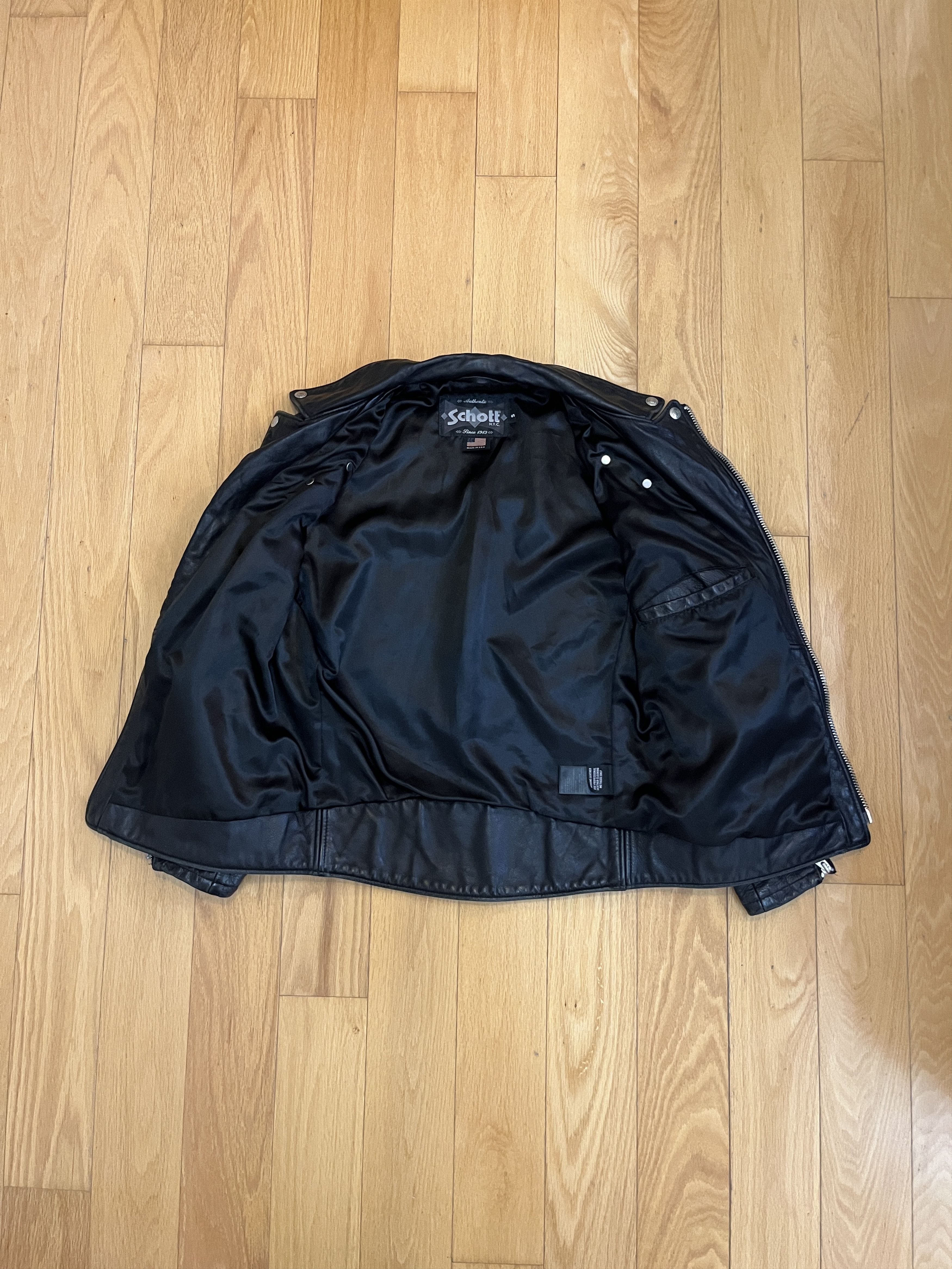 Other Vintage Schott Perfecto Biker Leather Jacket S Size US S / EU 44-46 / 1 - 4 Thumbnail