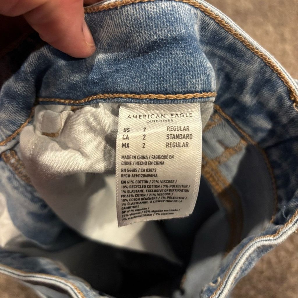 American Eagle Outfitters American Eagle Outfitters Distressed Jegging Jeans Size 26" / US 2 / IT 38 - 8 Thumbnail