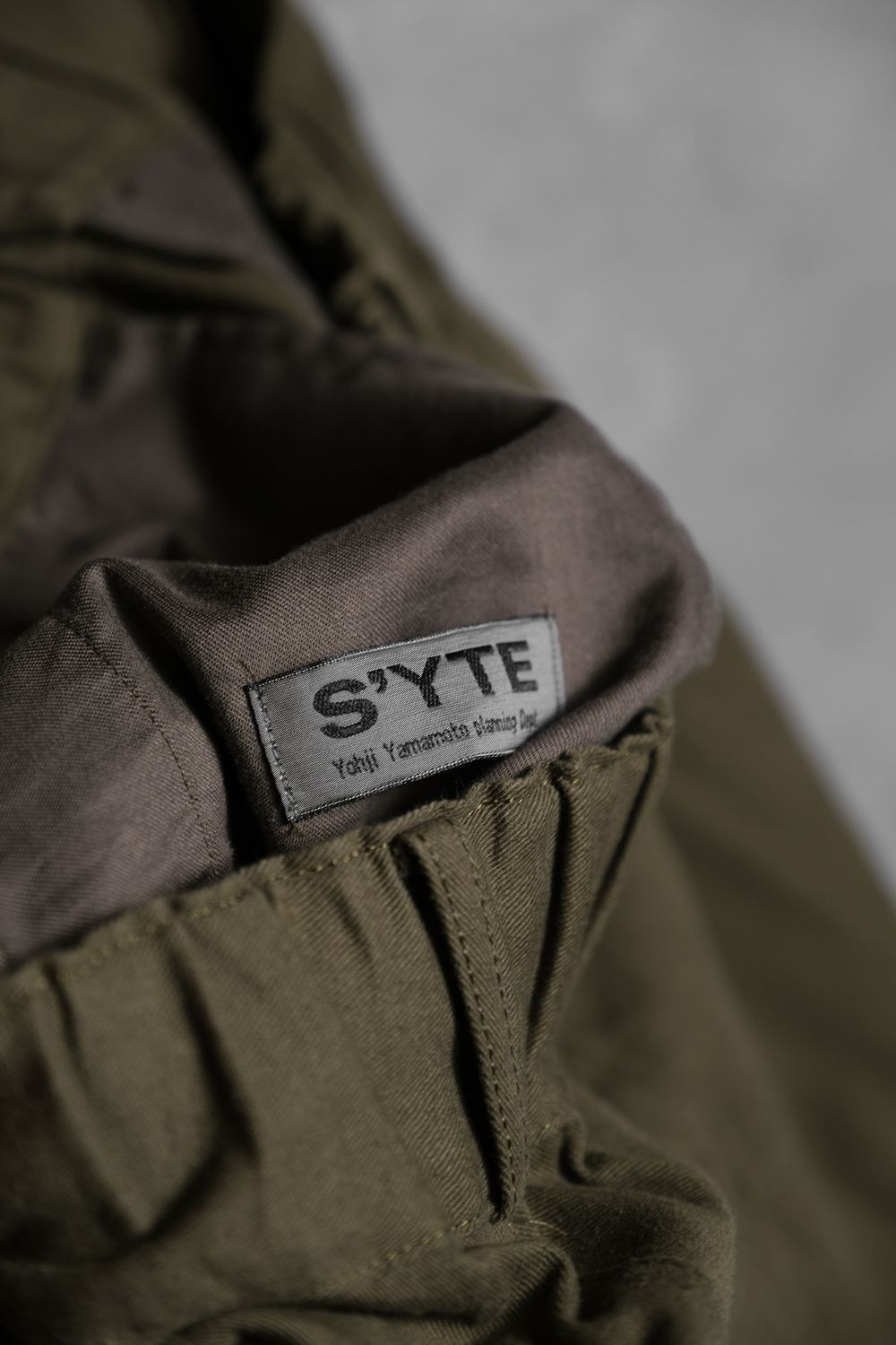Yohji Yamamoto S'YTE Yohji Yamamoto Cotton Twill Military