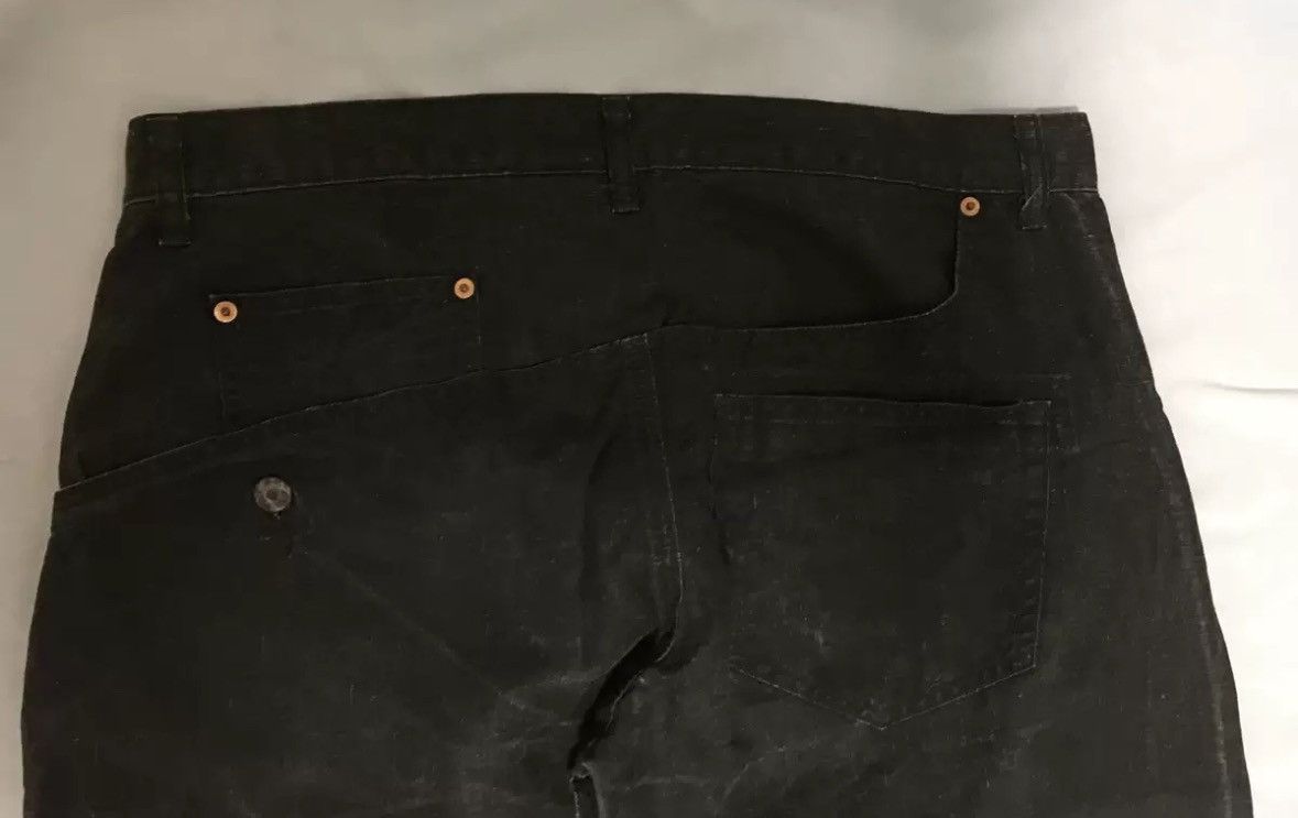 Yohji Yamamoto Yohji Yamamoto Structural Twisted Jeans 2412-Nextarrow Size US 32 / EU 48 - 4 Thumbnail