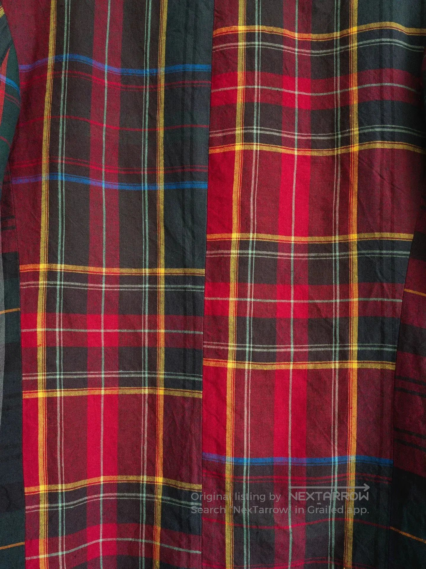 Yohji Yamamoto yohji yamamoto plaid jacket with leather details. Size US M / EU 48-50 / 2 - 7 Thumbnail
