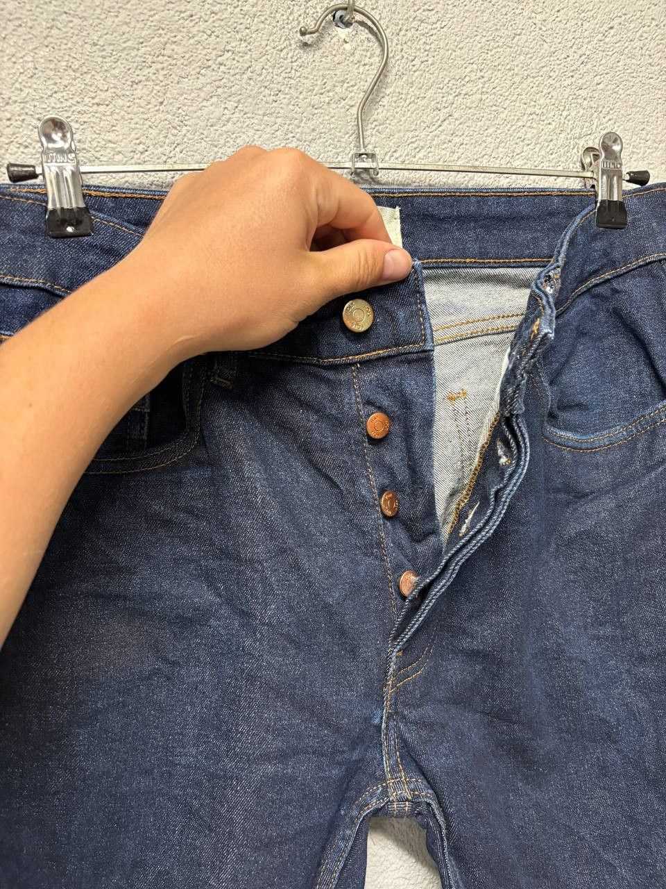 Folk Folk Selvedge mens jeans W 34 Size US 34 / EU 50 - 6 Thumbnail