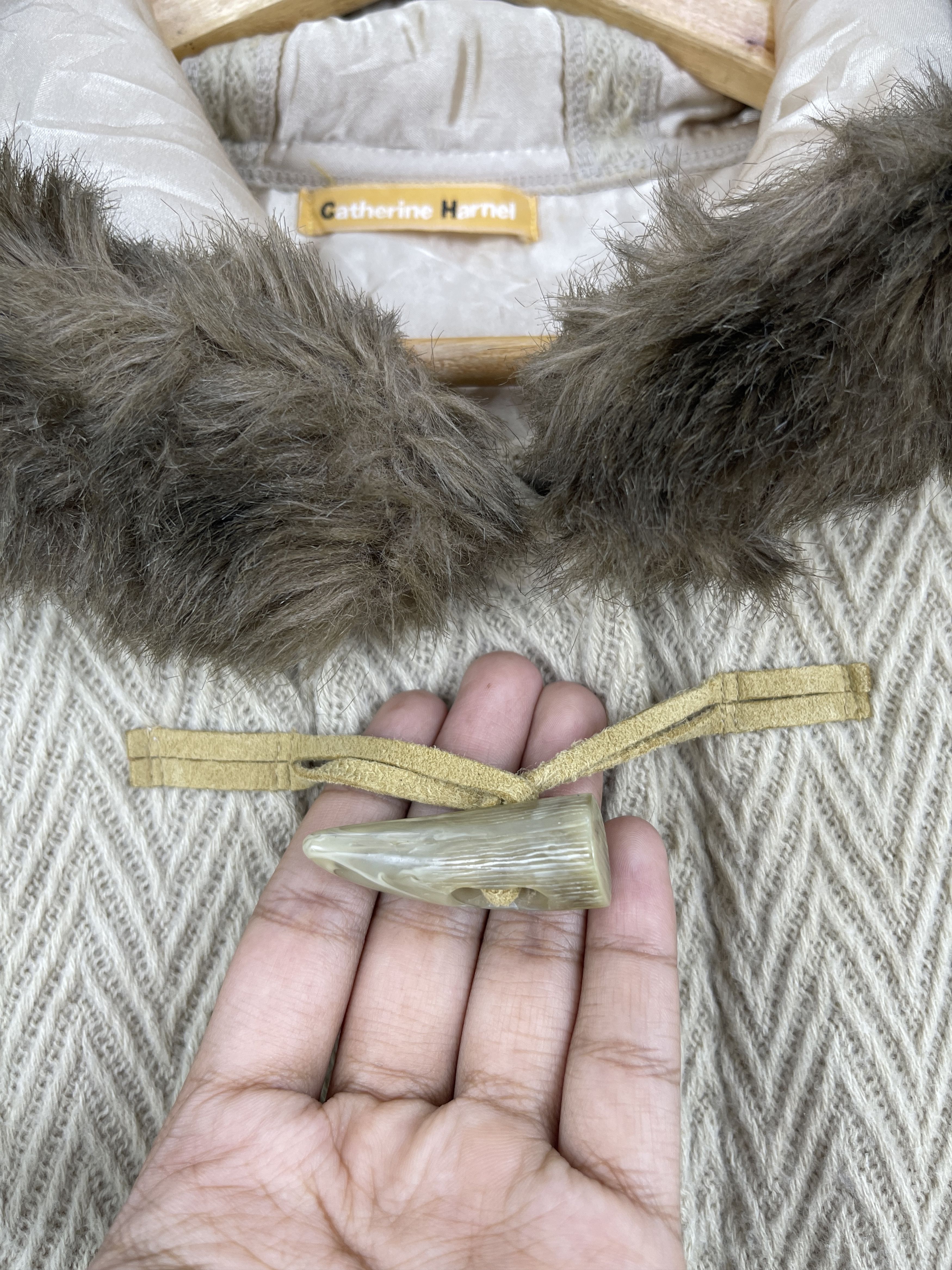 If Six Was Nine Vtg Catherine Harnel Dufle Coat Sherpa Hooded Jacket JA0085 Size US M / EU 48-50 / 2 - 9 Thumbnail
