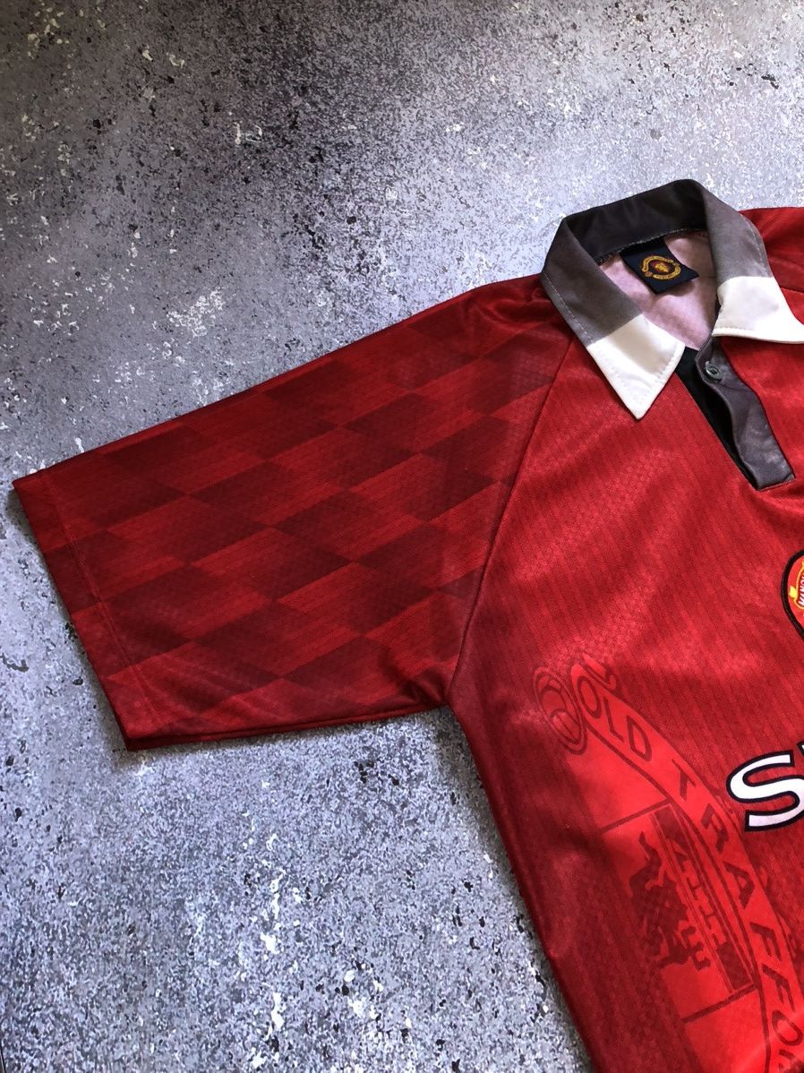 Vintage 1996/1997 Manchester United Vintage Soccer Jersey Tee Size US L / EU 52-54 / 3 - 4 Thumbnail