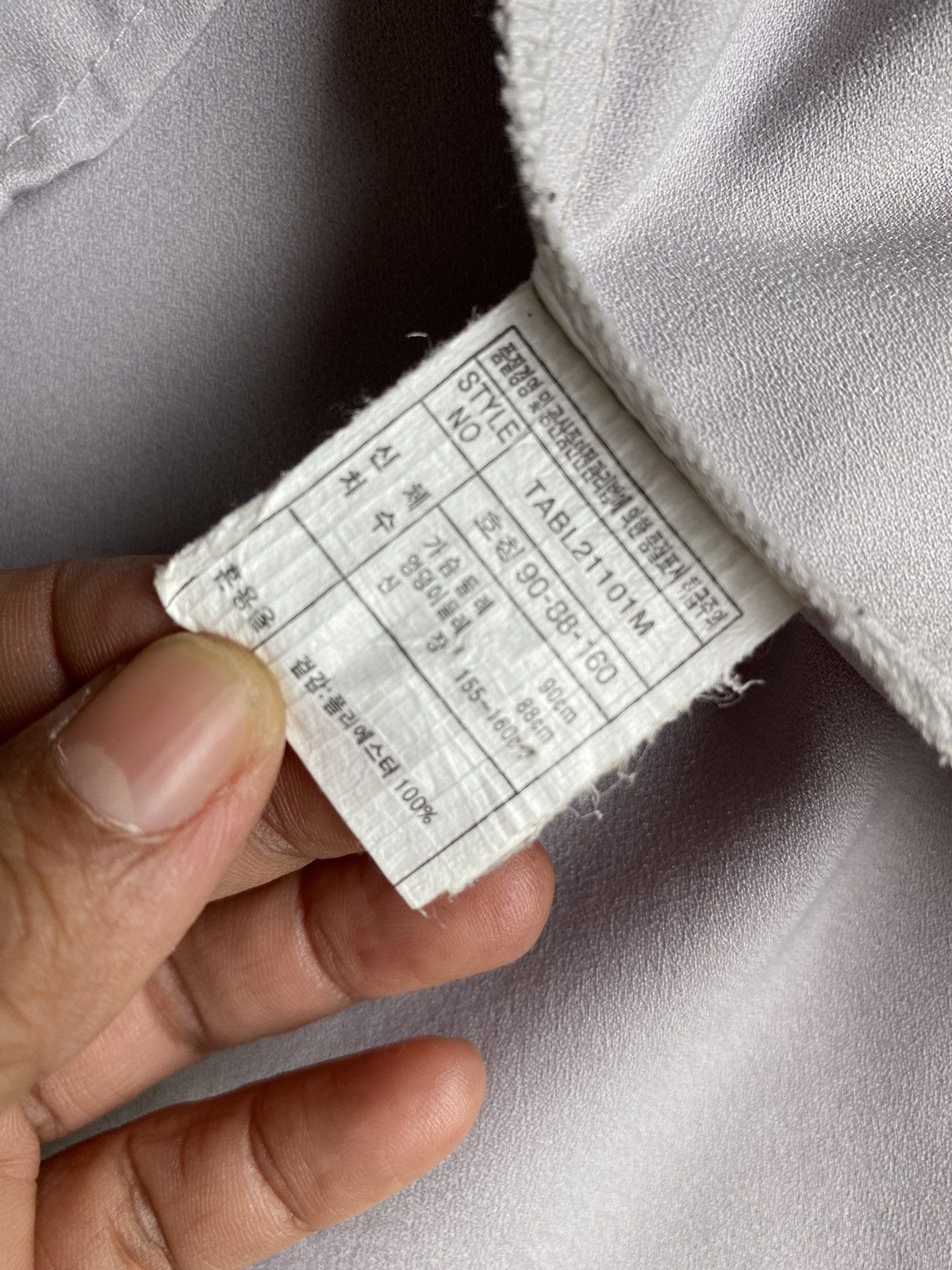 Japanese Brand Teresia grey shirt Size S / US 4 / IT 40 - 12 Thumbnail