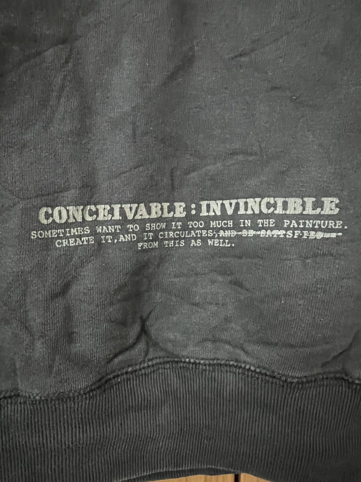 Number (N)ine Vtg number nine x invinciblearmurda x brth:breath sweatshirt Size US L / EU 52-54 / 3 - 7 Thumbnail