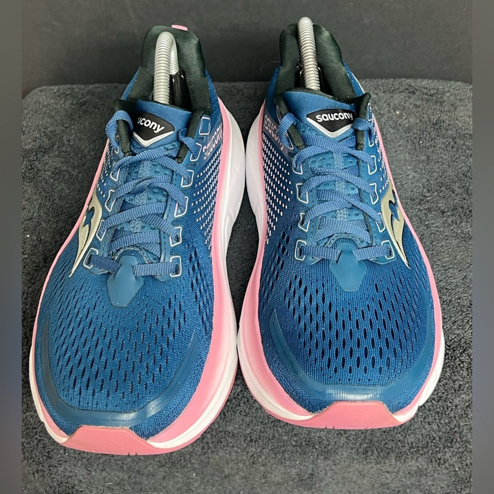 Saucony Saucony Guide 17 Shoes Navy Orchid Road Jogging Stability Size US 9 / IT 39 - 6 Thumbnail