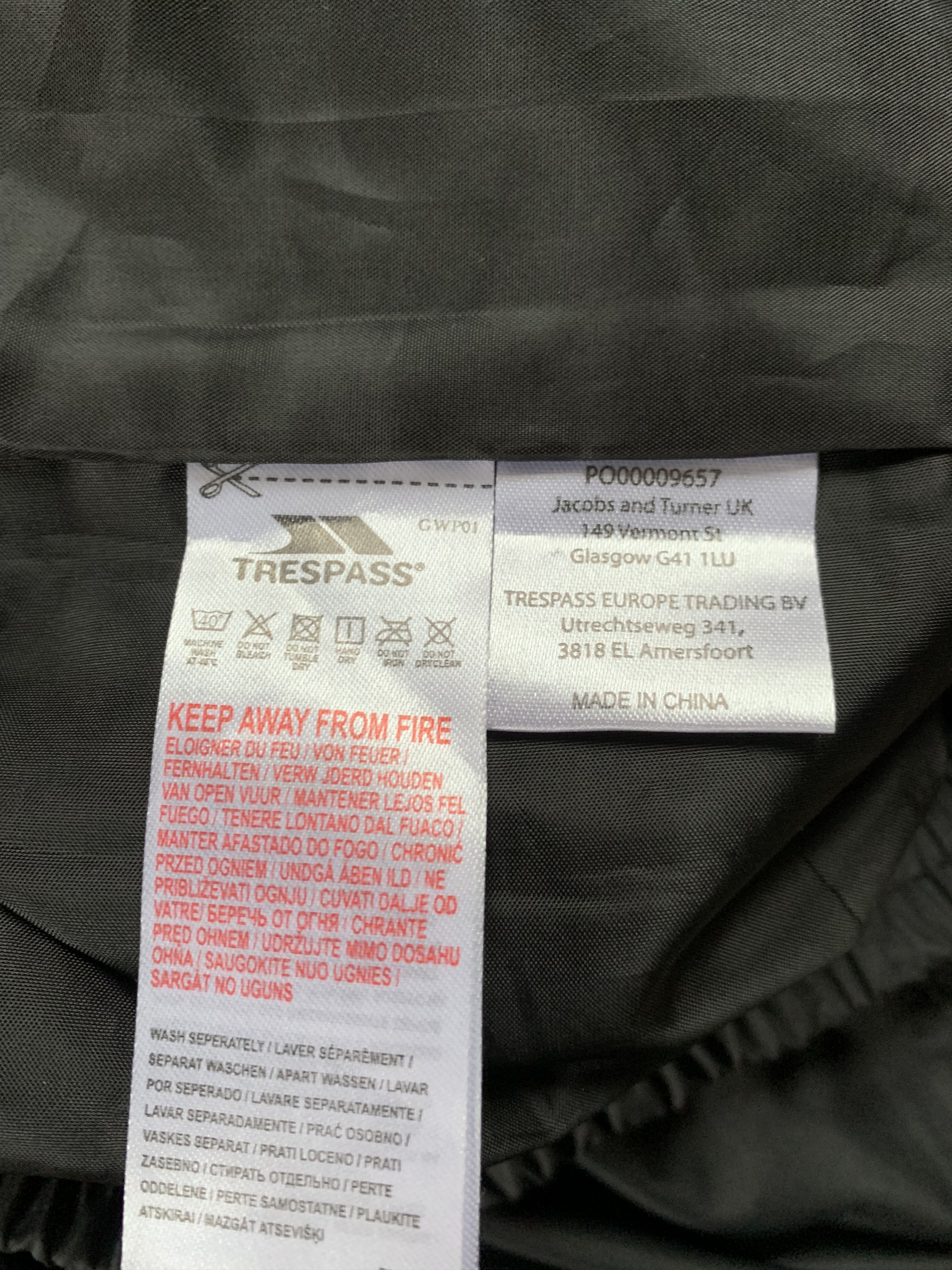 Other Trespass TP75 Men's Waterproof Pants Size US 34 / EU 50 - 10 Thumbnail