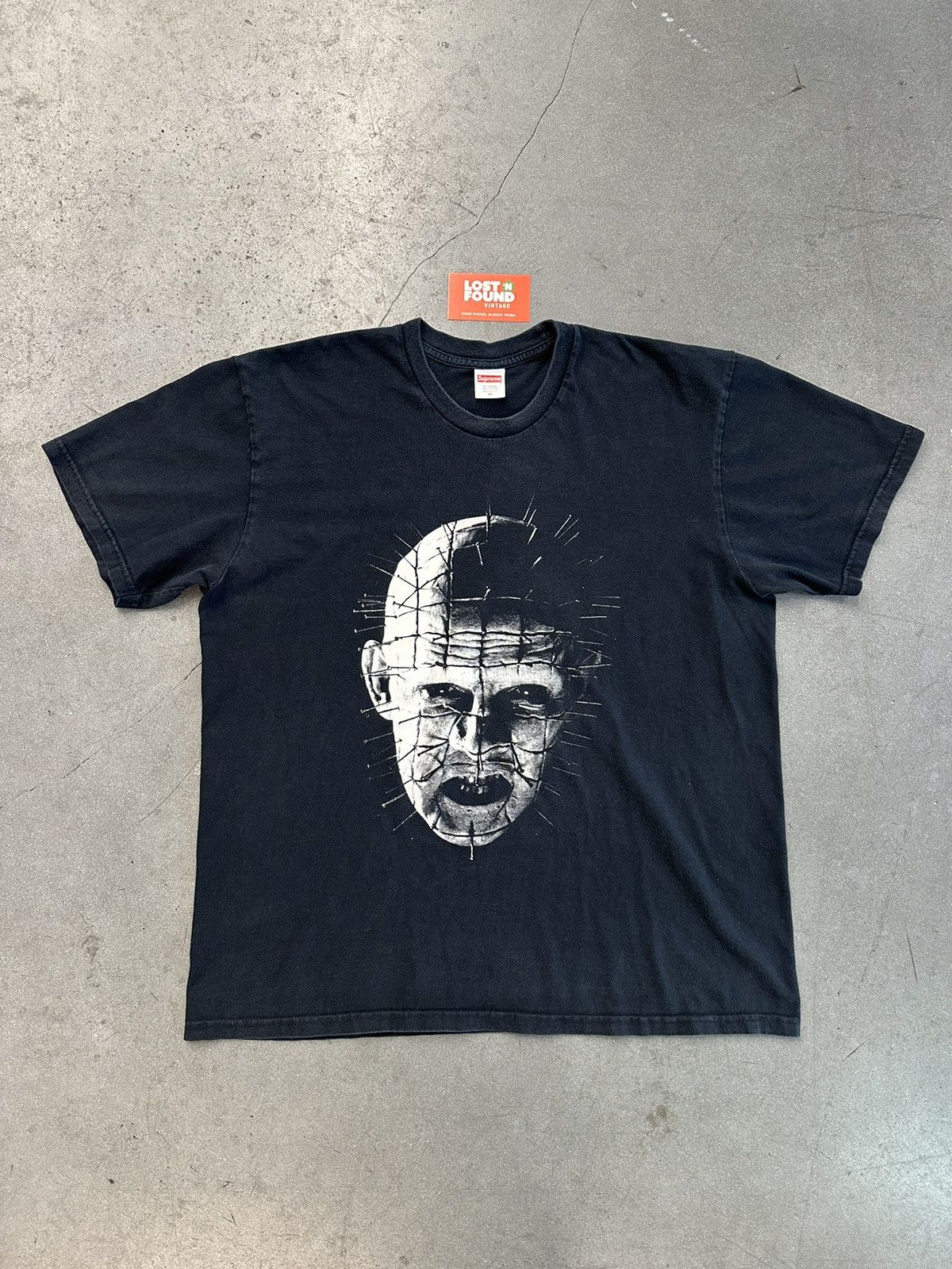 Made In Usa Supreme SS18 Supreme Hellraiser Pin Head Tee Grailed