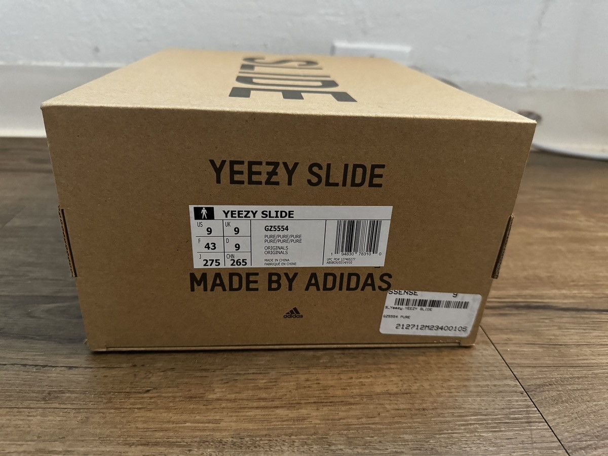 Adidas × Yeezy adidas Yeezy Slide Pure (Original Release) Size US 9 / EU 42 - 9 Thumbnail
