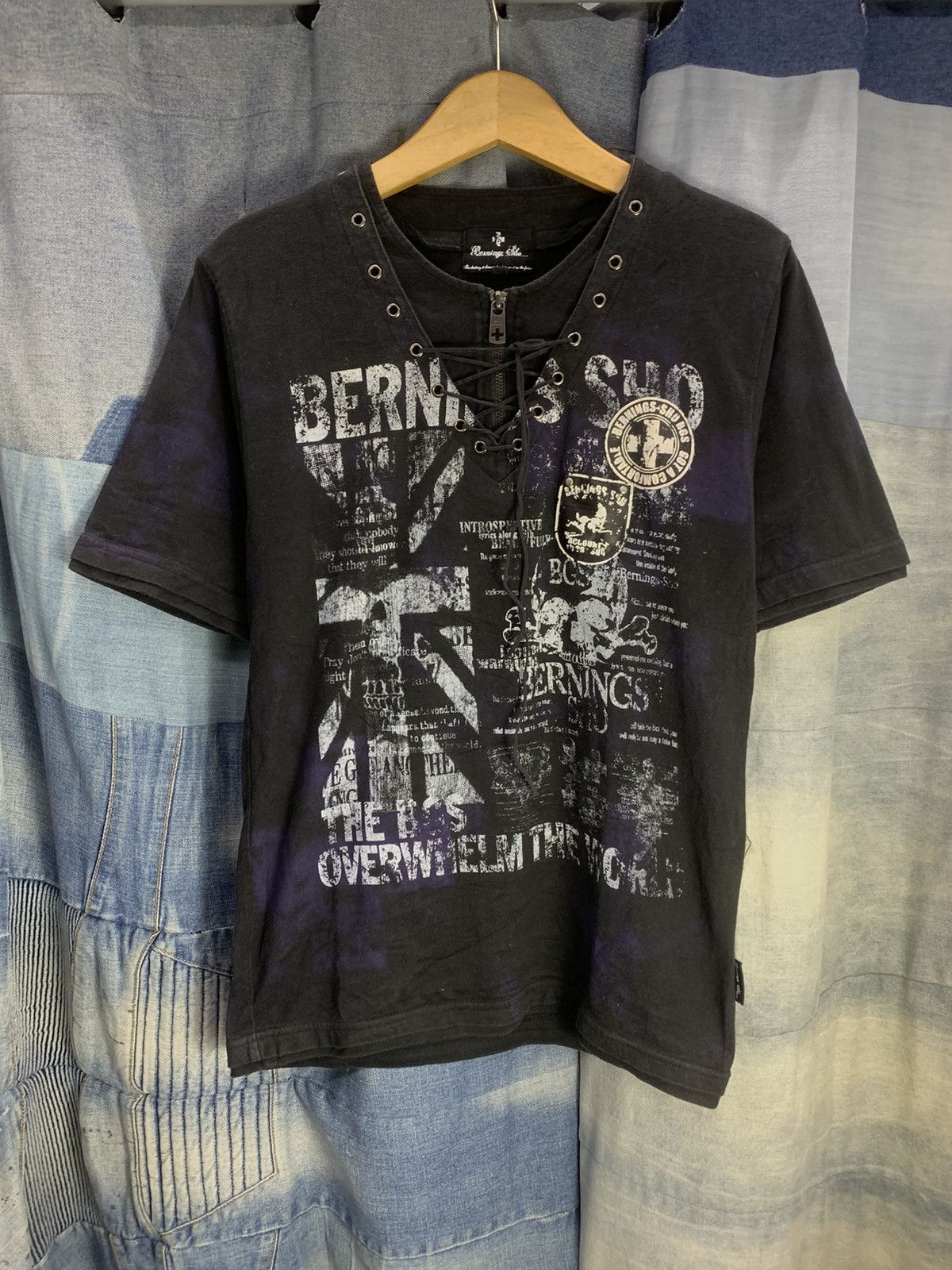 Hysteric Glamour × If Six Was Nine × Japanese Brand BERNING SHO SKULLS POEM JAPANESE BRAND DOUBLE LAYERS Size US M / EU 48-50 / 2 - 1 Thumbnail