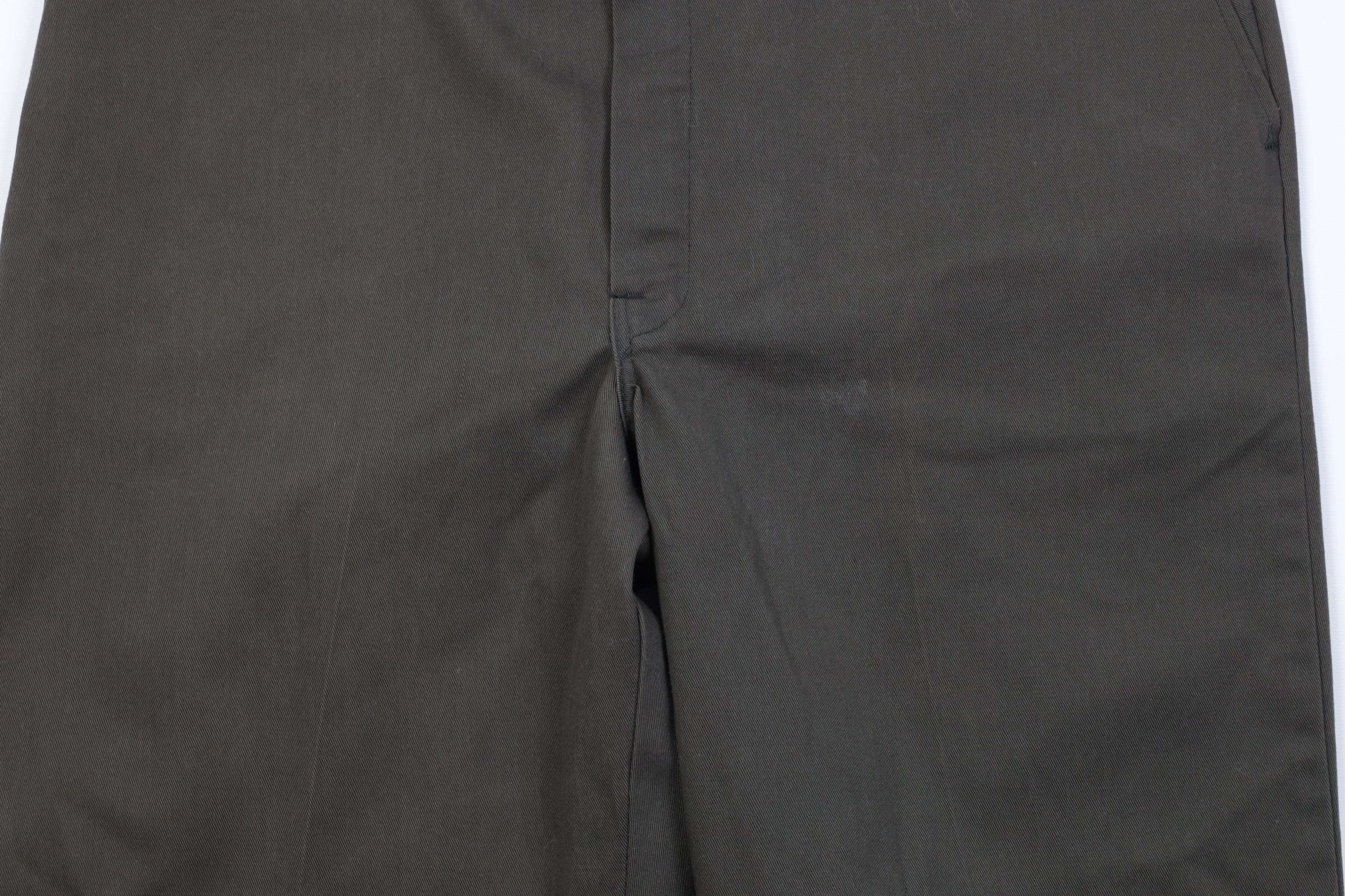 Dickies Vintage 60s Dickies Wide Leg Workwear Pants Green USA Size US 36 / EU 52 - 3 Thumbnail