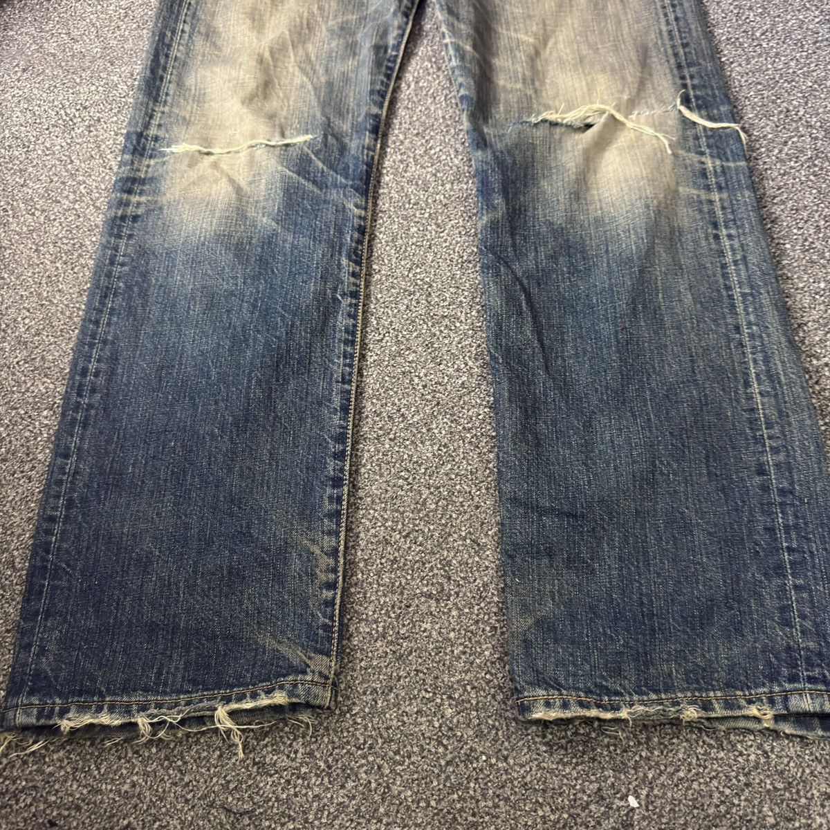 Levi's Vintage 2005 Levis 501 Distressed Denim W32 Size US 32 / EU 48 - 6 Thumbnail