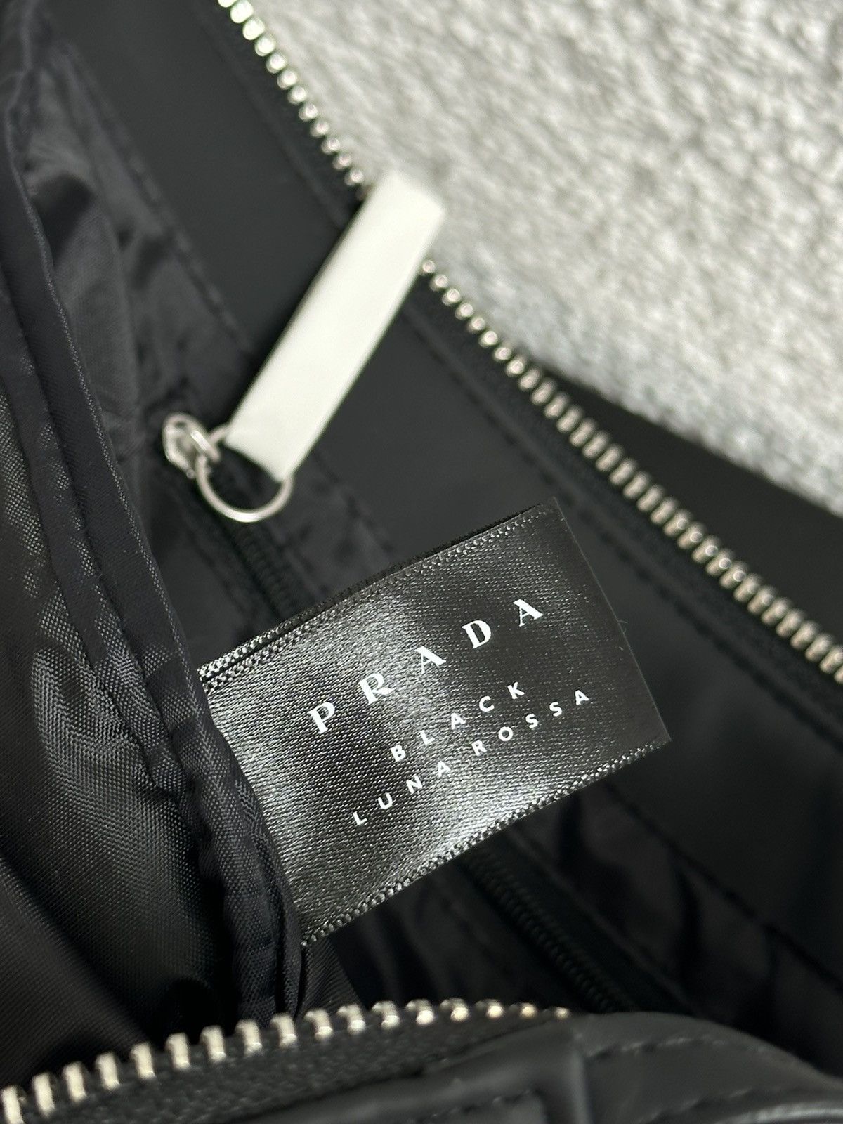 Prada Prada Balck Luna Rossa Bag Size ONE SIZE - 10 Thumbnail