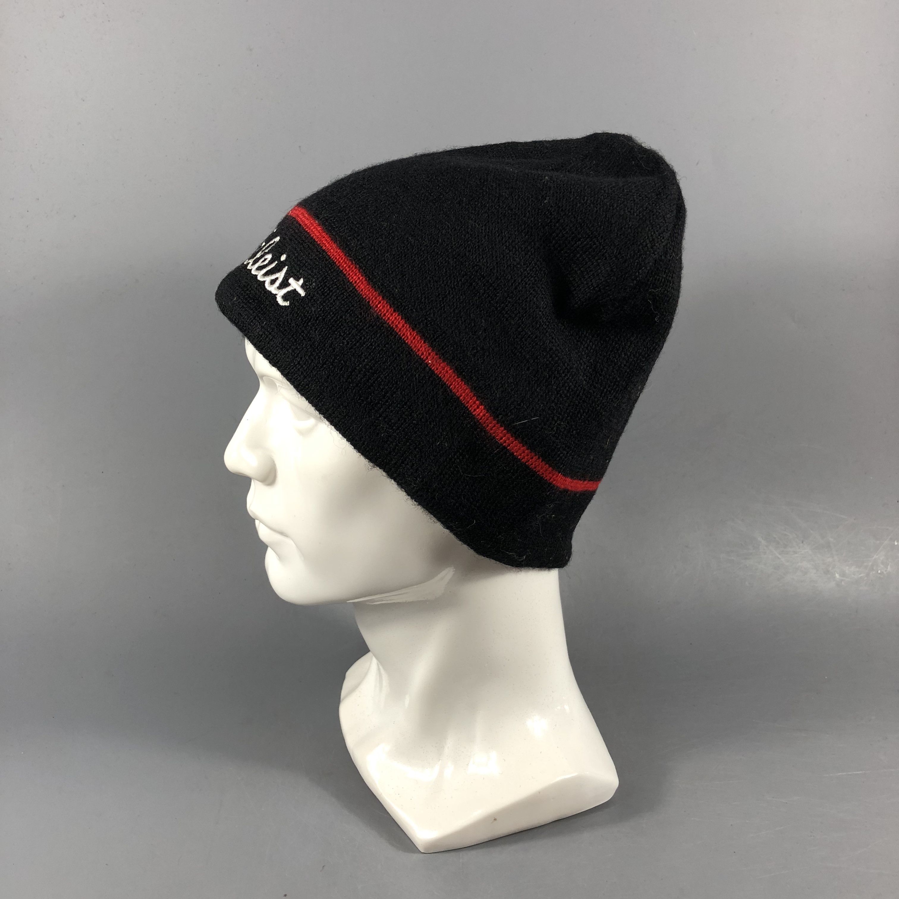 Titleist Titleist Wool Beanie Snowcap Snow Hat B965 Size ONE SIZE - 2 Thumbnail