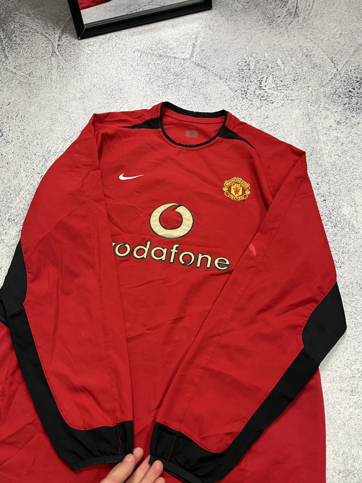 Nike Vintage 00’s Nike Manchester United Longsleeve Jersey Rare Size US XL / EU 56 / 4 - 15 Thumbnail