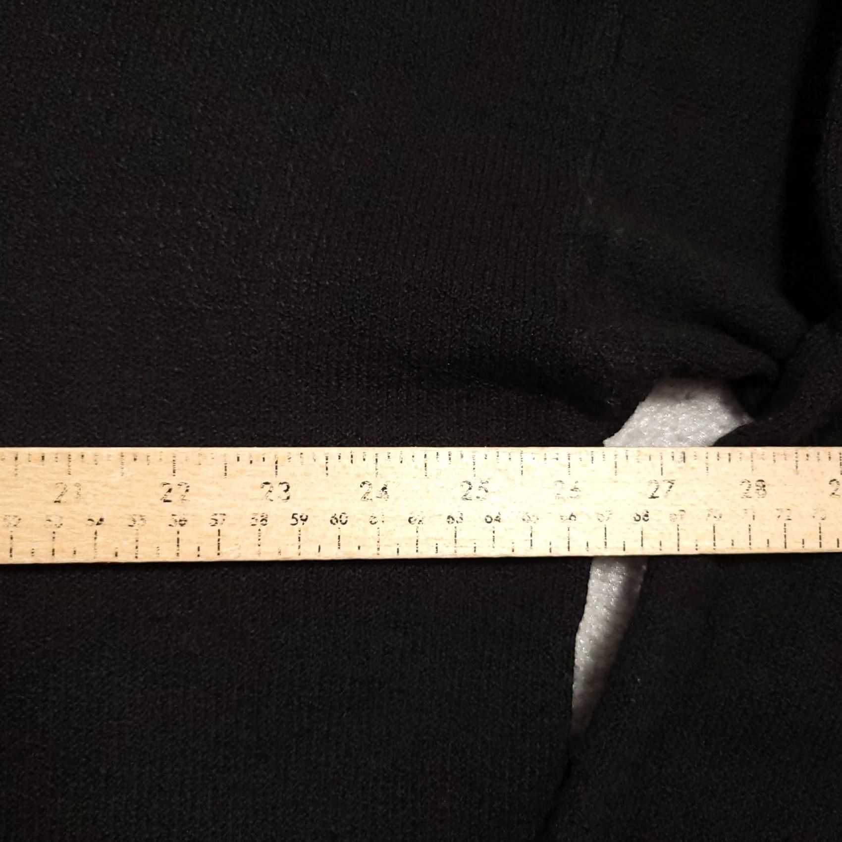 Apt. 9 Apt 9 Tunic Sweater V Neck Long Sleeve Women's 2XL Black Super Soft Stretch Knit Size XXL / US 16-18 / IT 52-54 - 6 Thumbnail