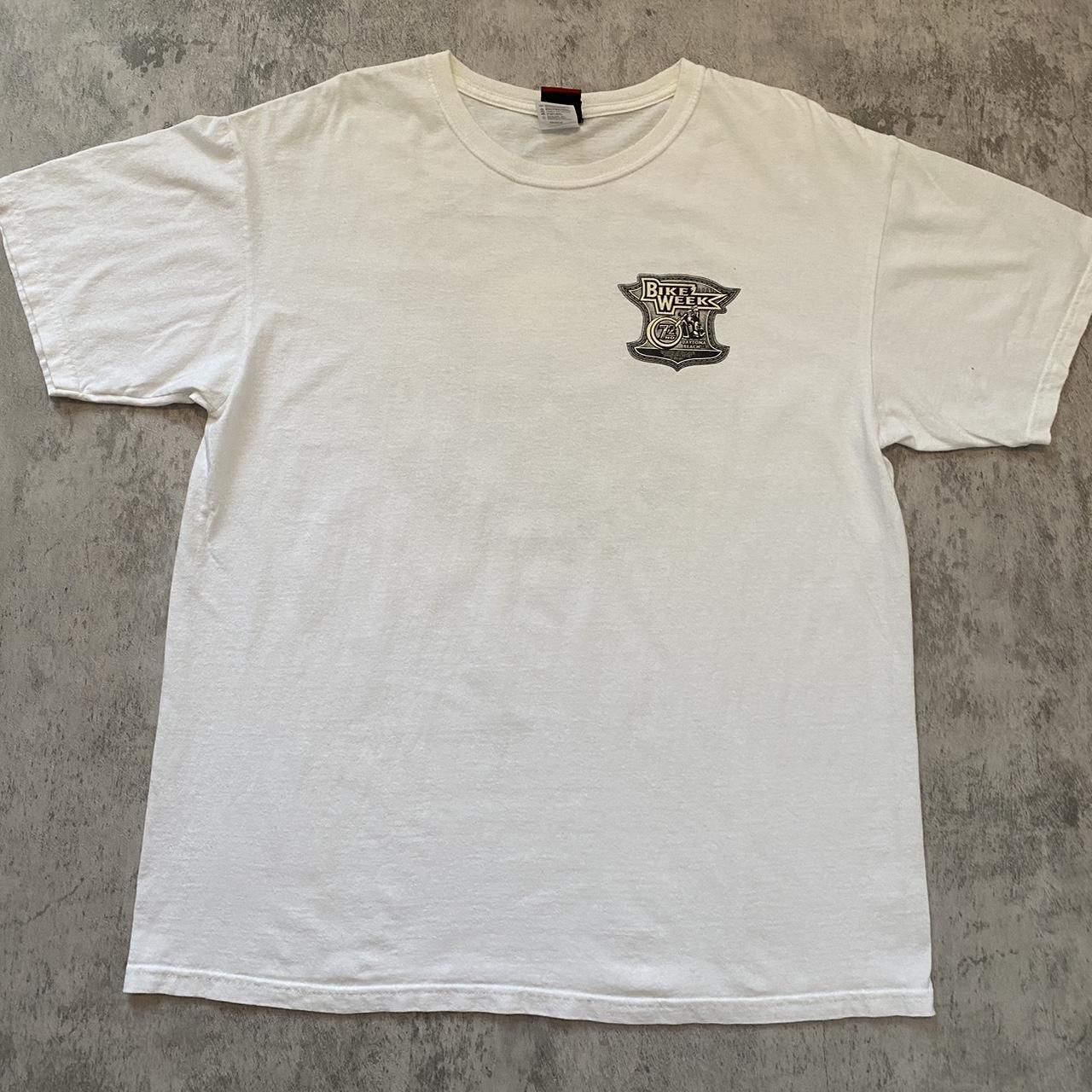 Other White Daytona Beach Bike Week 2013 tee Size US XL / EU 56 / 4 - 2 Thumbnail
