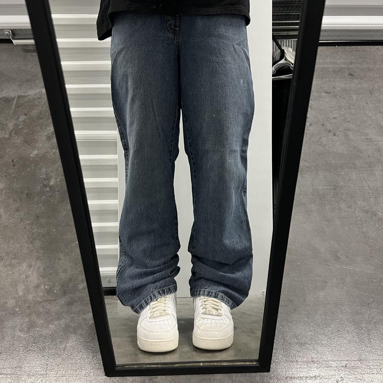 Vintage Crazy Vintage Y2K/2000s Baggy Fit Skater Style Medium Wash Denim Jeans! Size US 36 / EU 52 - 1 Thumbnail