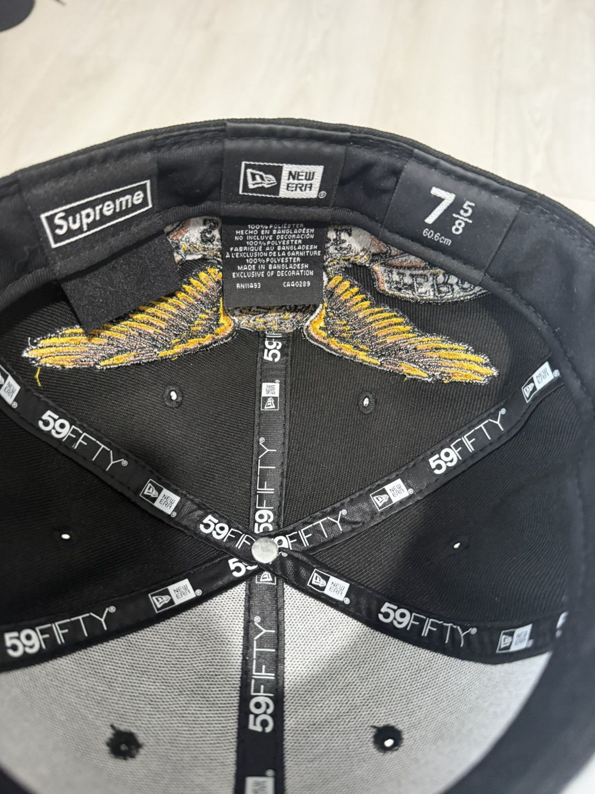 Supreme Supreme x anti-Hero fitted 7 5/8 Size ONE SIZE - 4 Thumbnail