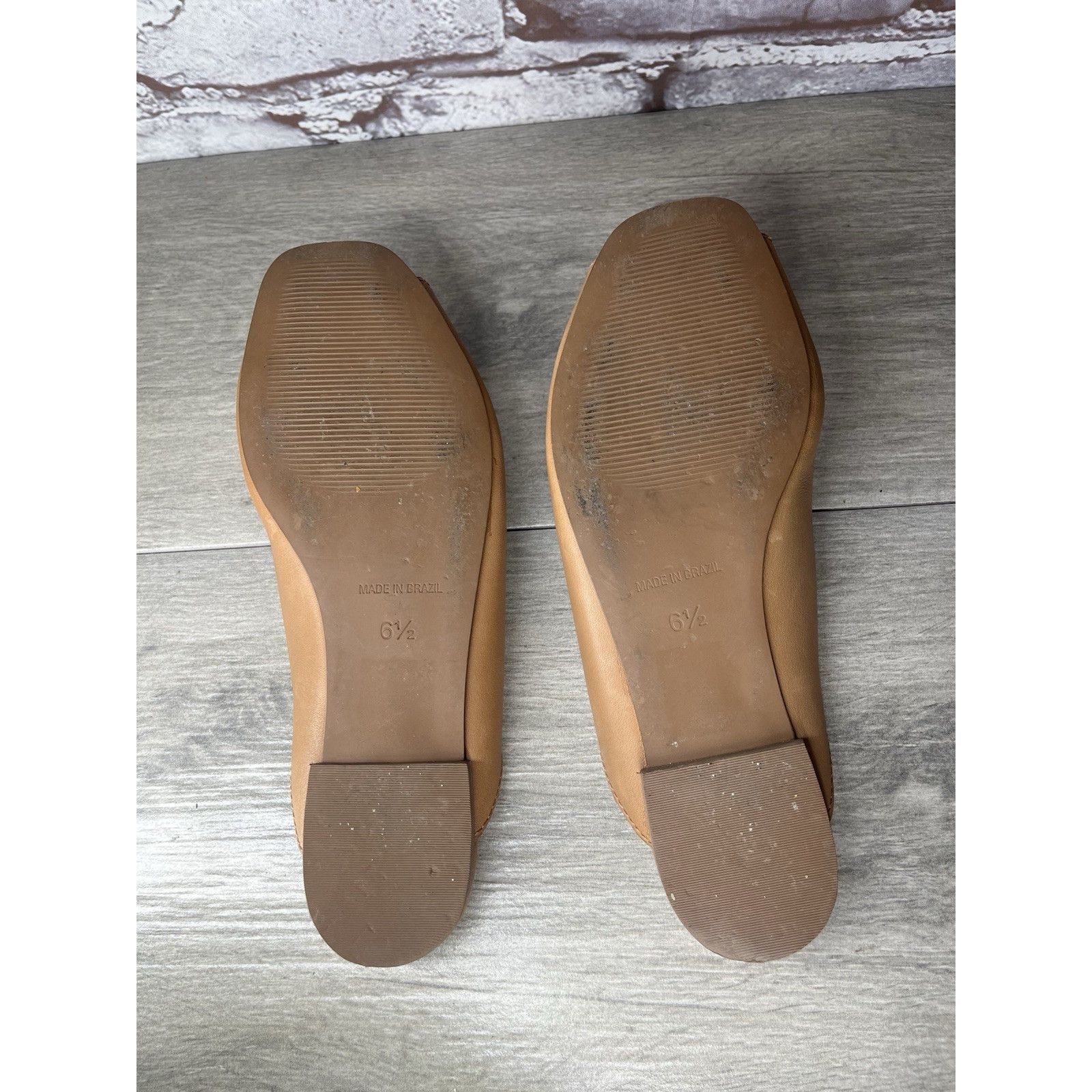 Madewell Madewell The Erica Peep-Toe Mule in English Saddle tan leath Size US 6.5 / IT 36.5 - 19 Thumbnail