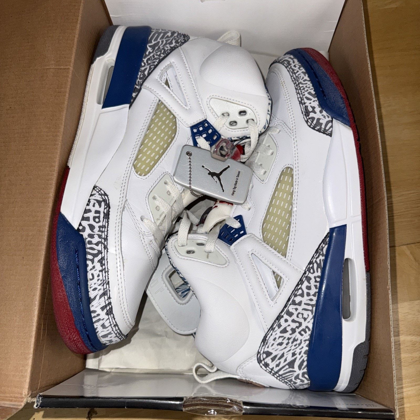 Jordan Brand AIR Jordan Spizike True Blue Size 11.5 OG BOX Size US 11.5 / EU 44-45 - 11 Thumbnail