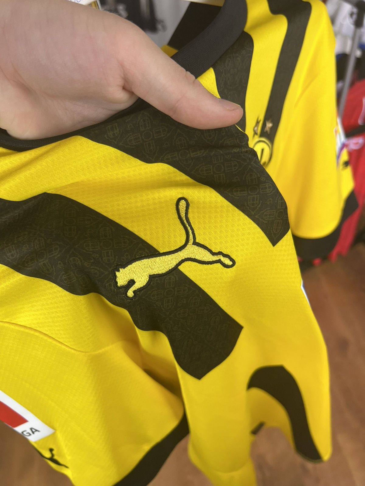 Puma Soccer Jersey Puma Borussia Dortmund 2022/23 Bellingham #22 Size US L / EU 52-54 / 3 - 6 Thumbnail