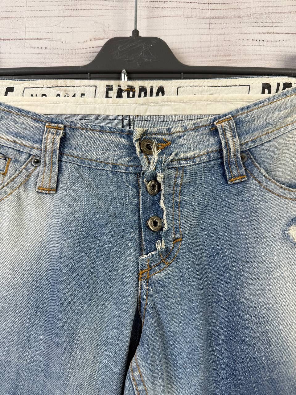 Dolce & Gabbana Vintage Dolce Gabbana Jeans Big Logo Washed Distressed Japan Size US 31 - 8 Thumbnail
