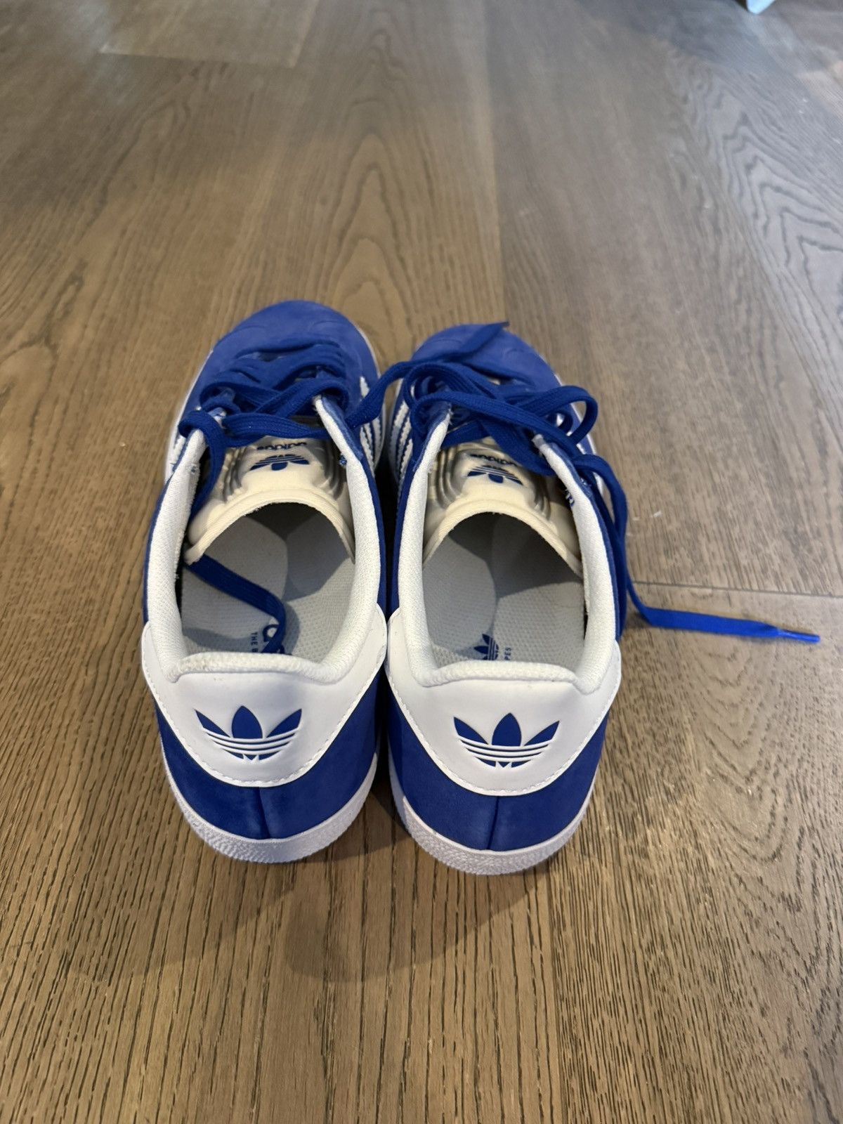 Adidas Adidas Gazelle OG Royal Blue / White Suede 11 US Size US 11 / EU 44 - 4 Thumbnail