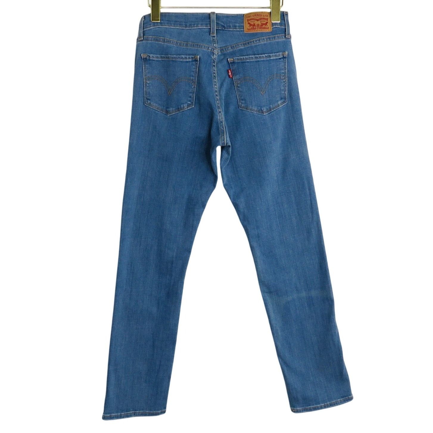 Levi's Levis Classic Straight Leg Jeans Size 4 Mid Rise Jeans 27" Size 27" / US 4 / IT 40 - 3 Thumbnail
