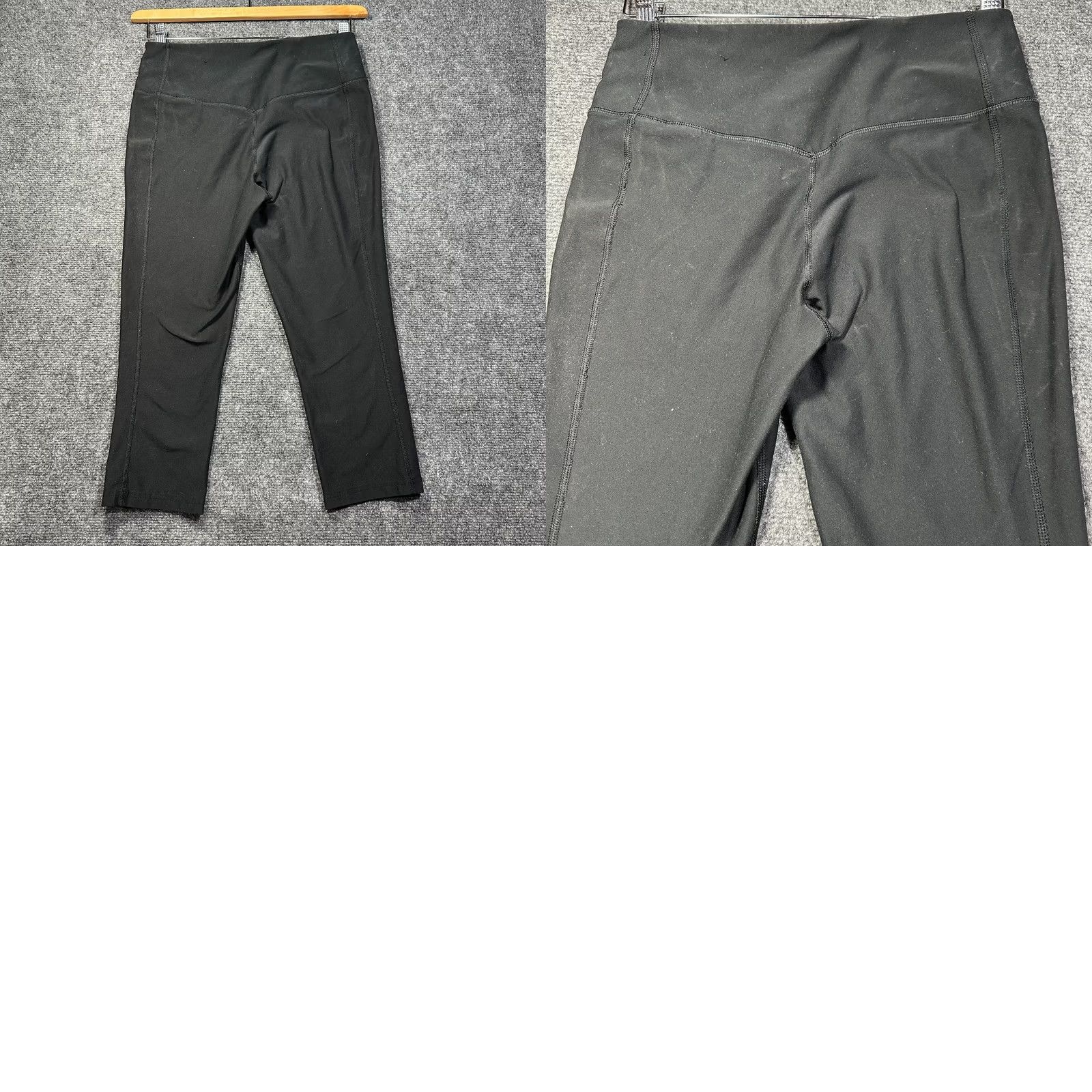 Nike Nike Dri-Fit Pants Womens M Black Stretch Compression Ankle Pants Size 32" / US 10 / IT 46 - 8 Thumbnail